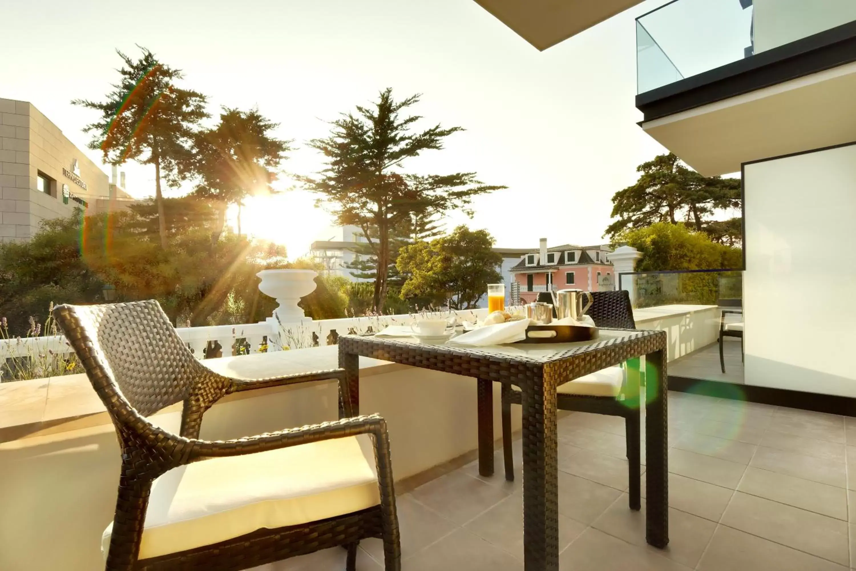 Balcony/Terrace in Hotel Inglaterra - Charme & Boutique