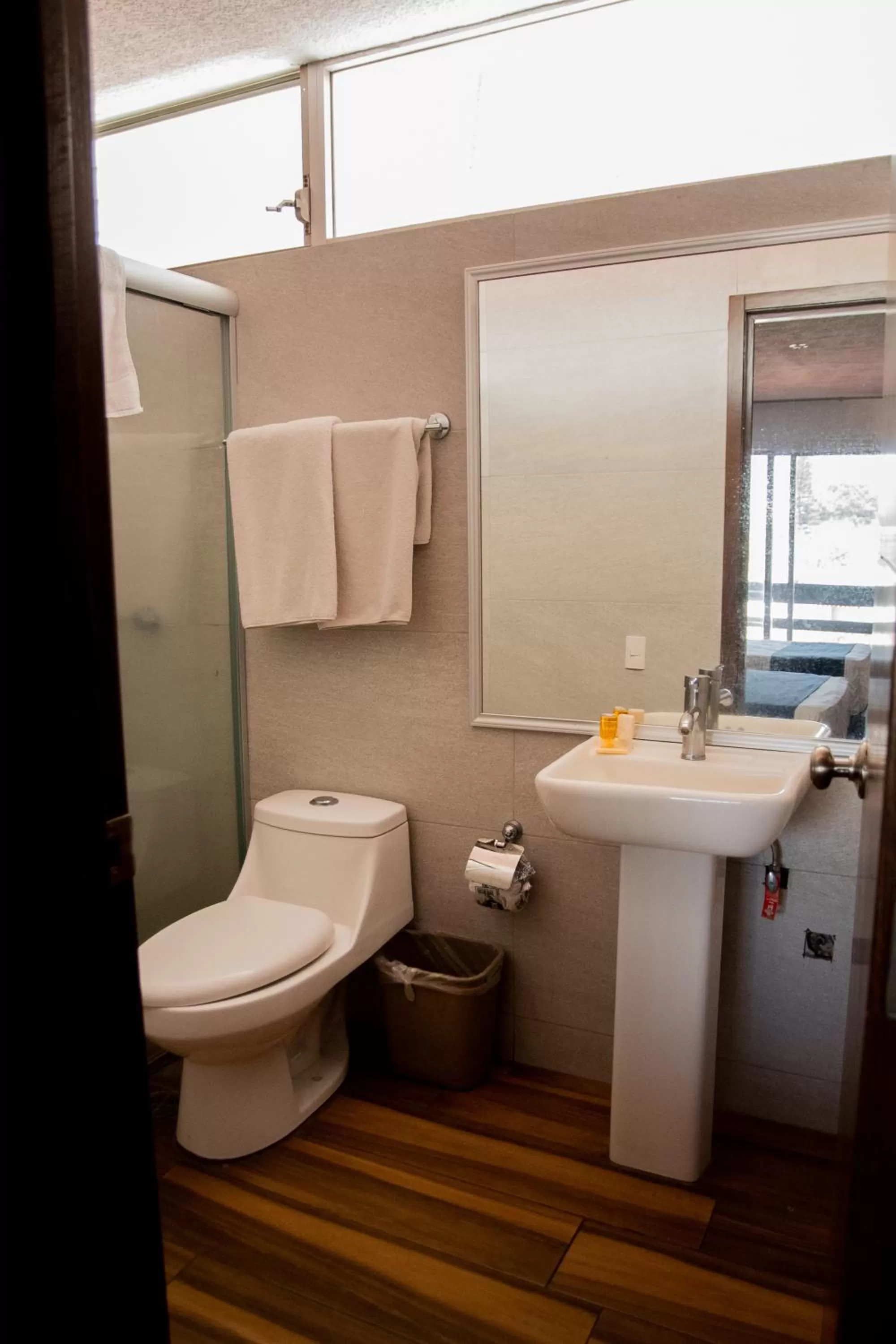 Bathroom in Hotel Expo Plaza Business and Family Guadalajara