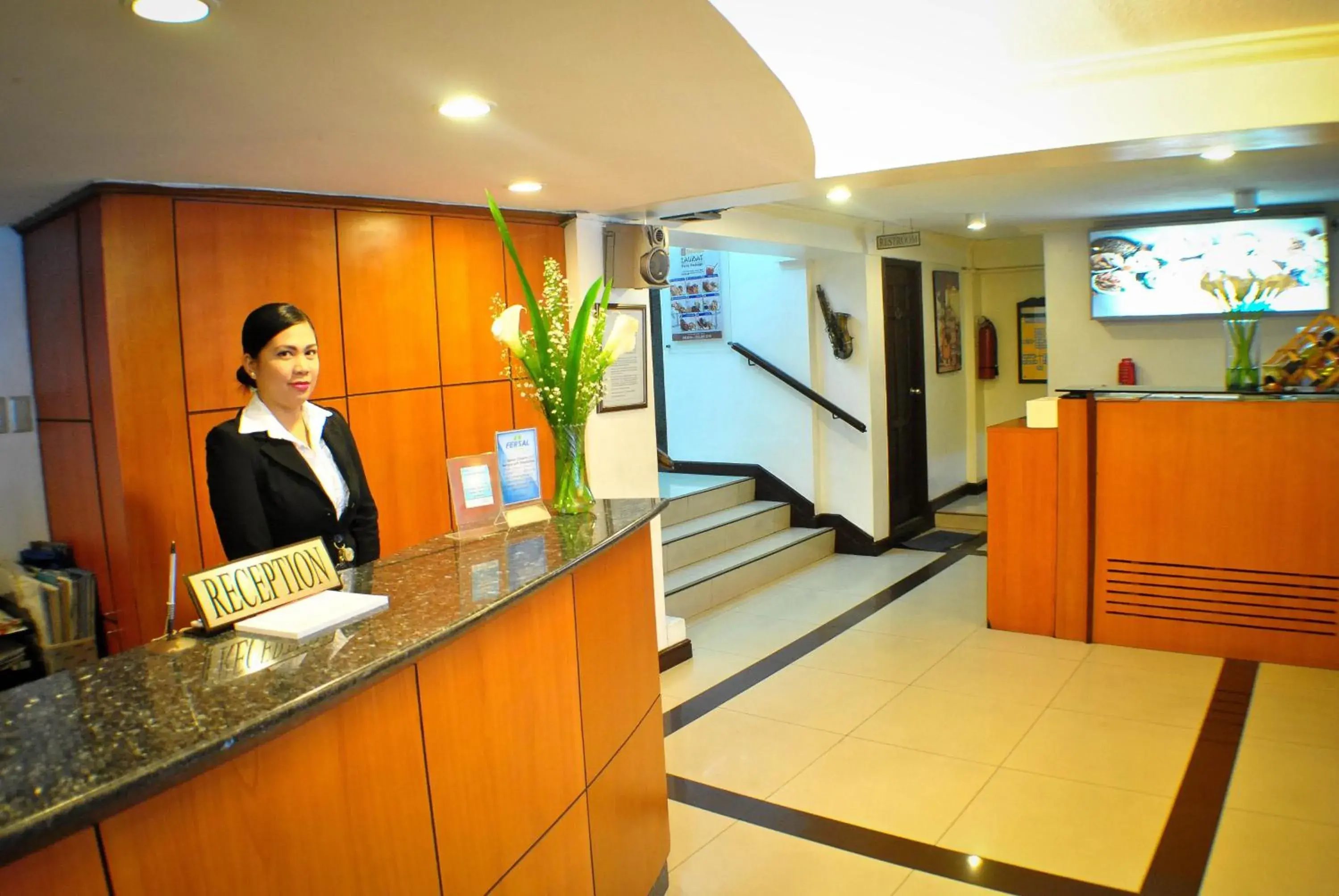 Staff, Lobby/Reception in Fersal Hotel Manila