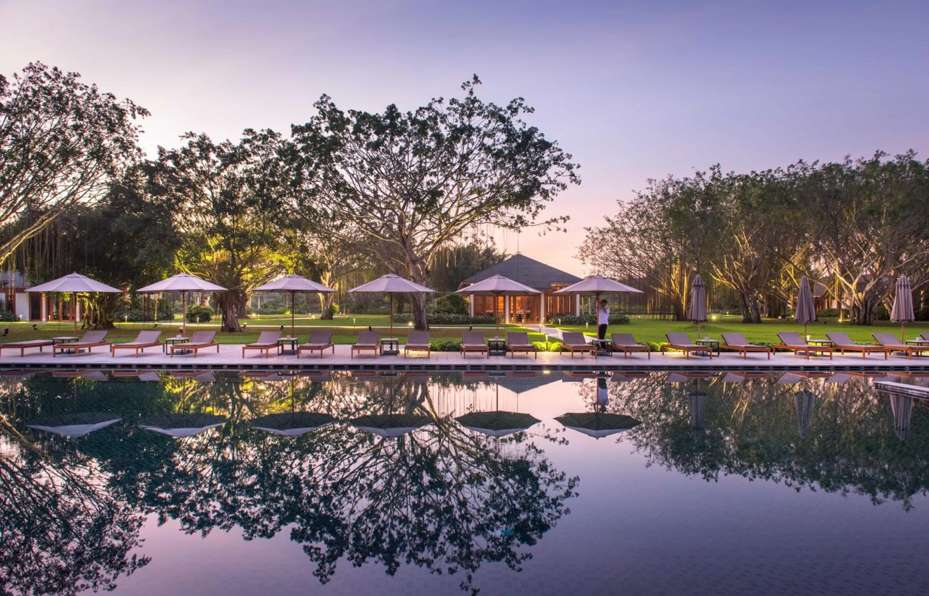 Swimming pool in Legacy Mekong, Can Tho, Autograph Collection