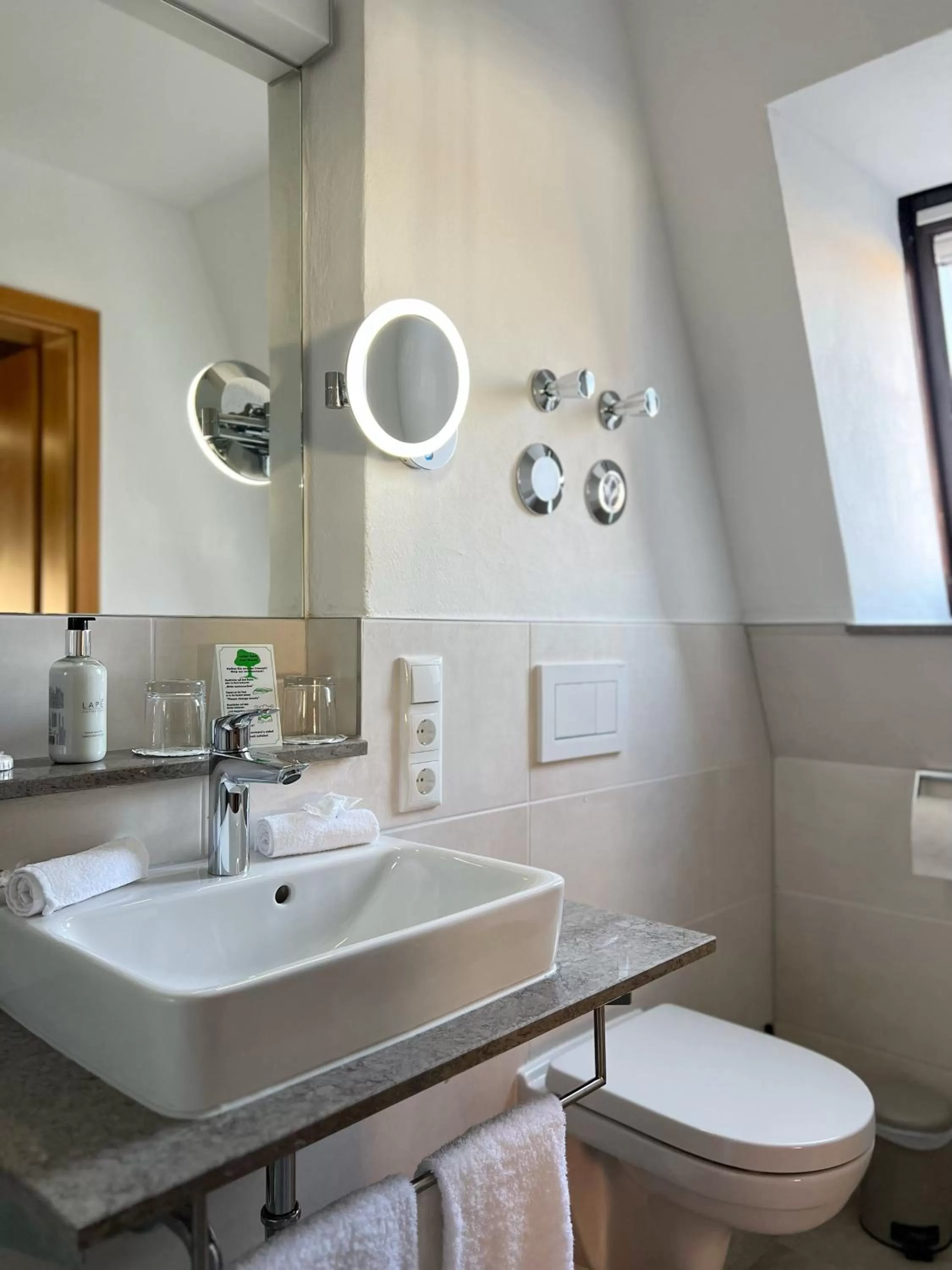 Toilet in Hotel Prinz