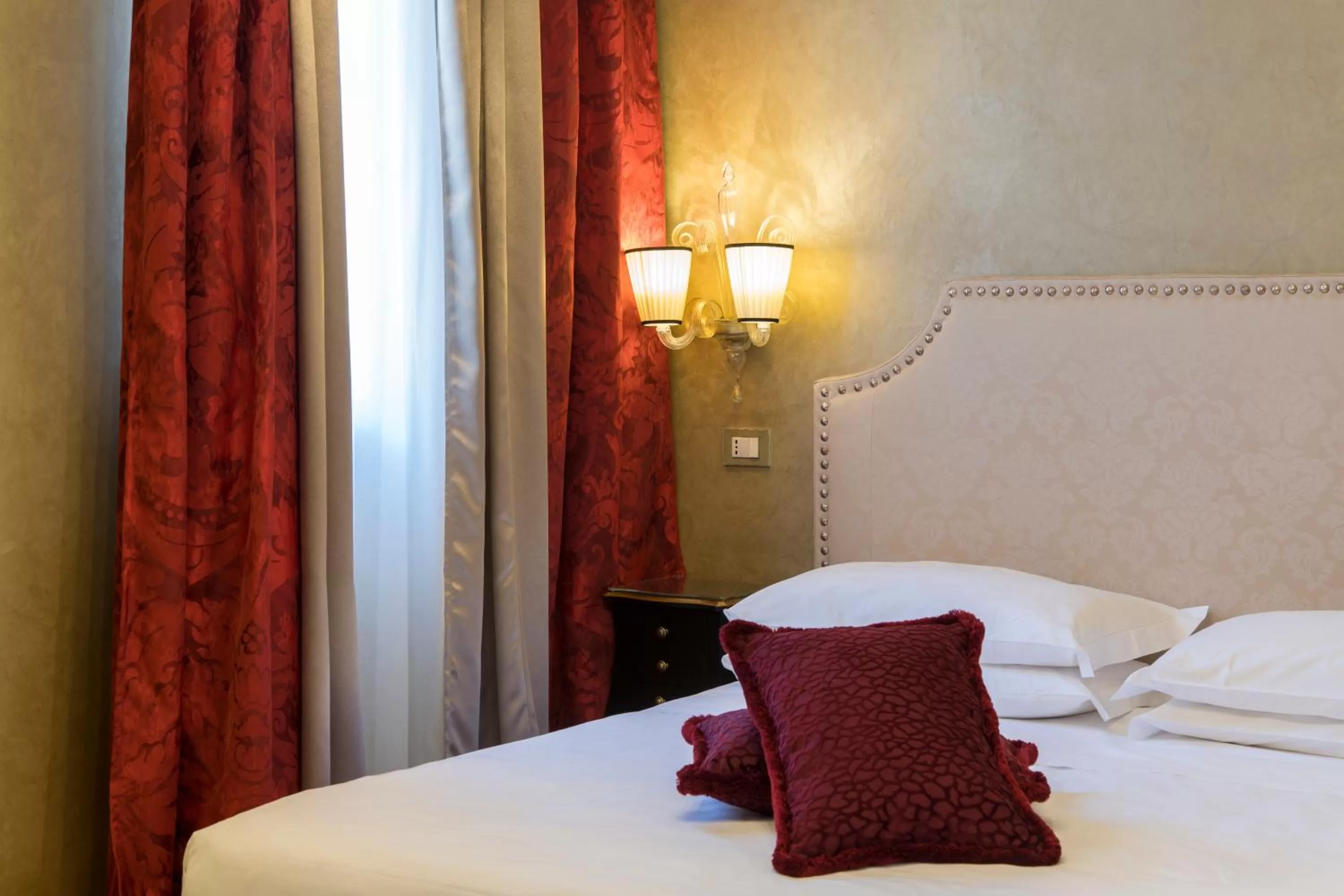 Bed in Hotel Campiello