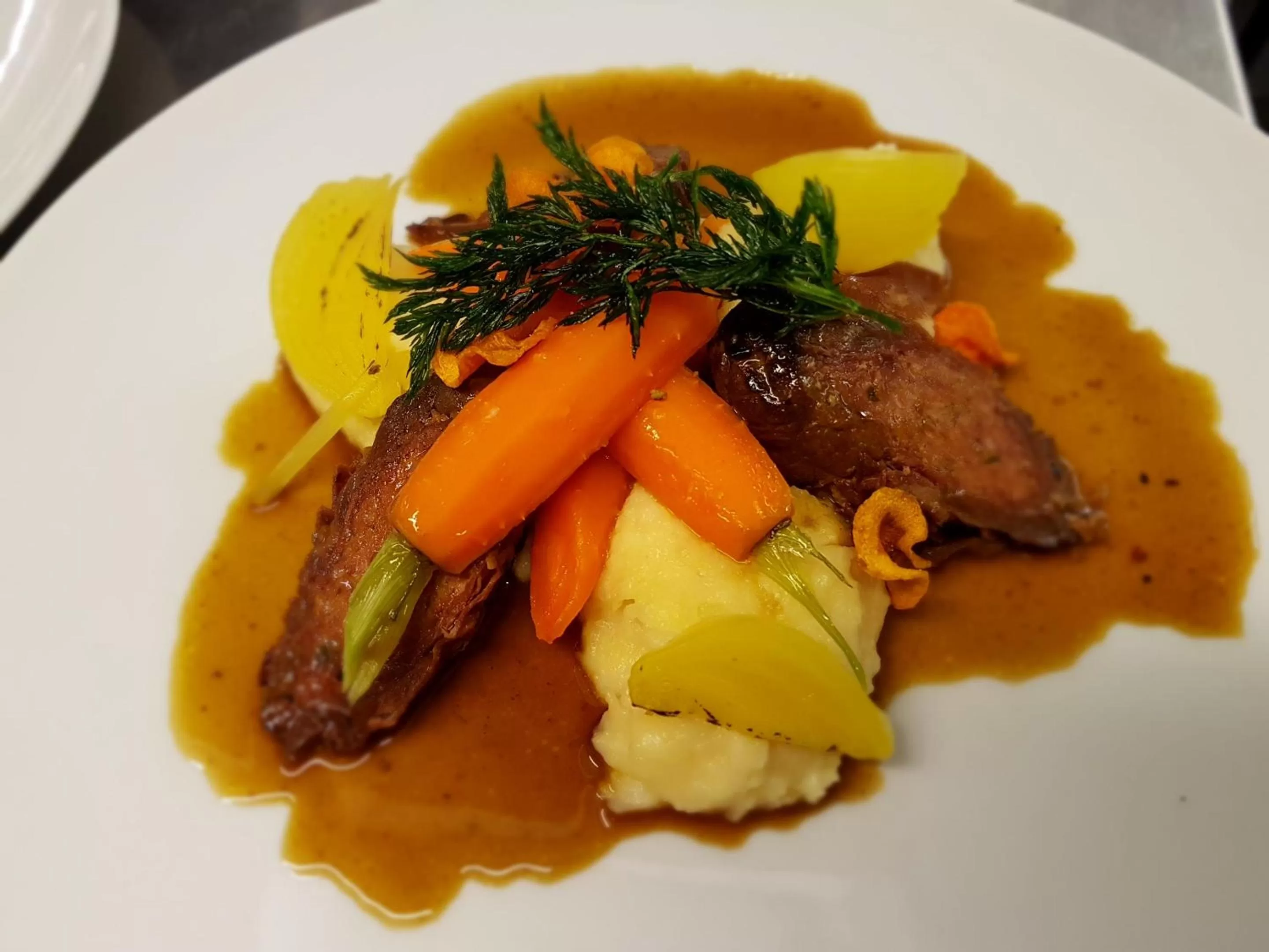 Food close-up in Silberkönig Schwarzwald Hotel & Restaurant Ringhotel