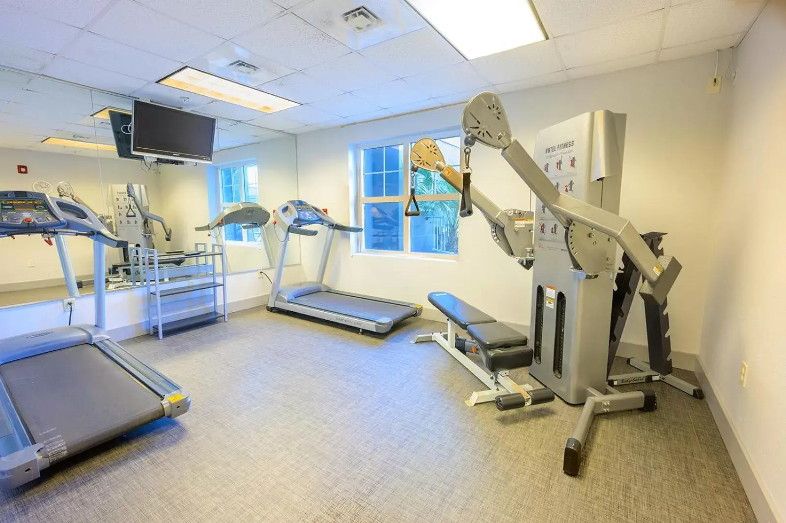 Fitness centre/facilities, Fitness Center/Facilities in Hawthorn Suites by Wyndham Panama City Beach FL