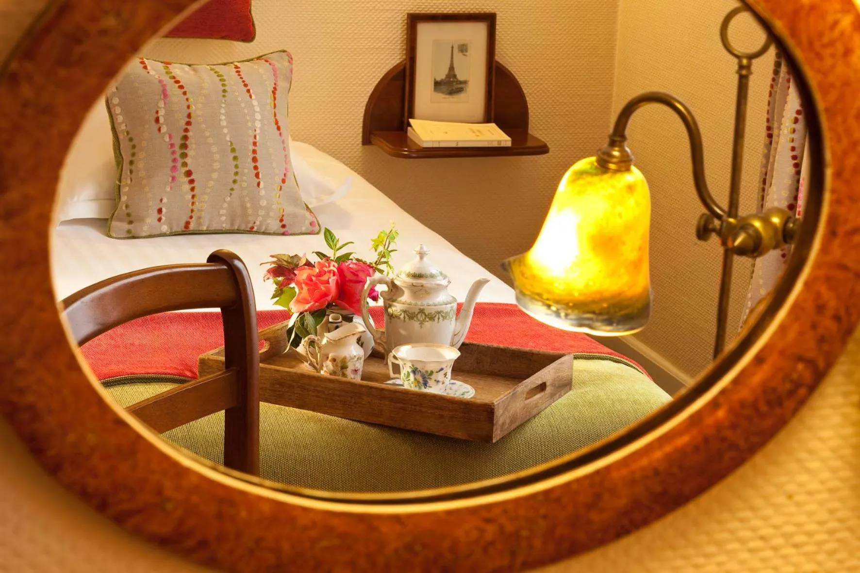 Decorative detail in New Orient Hotel