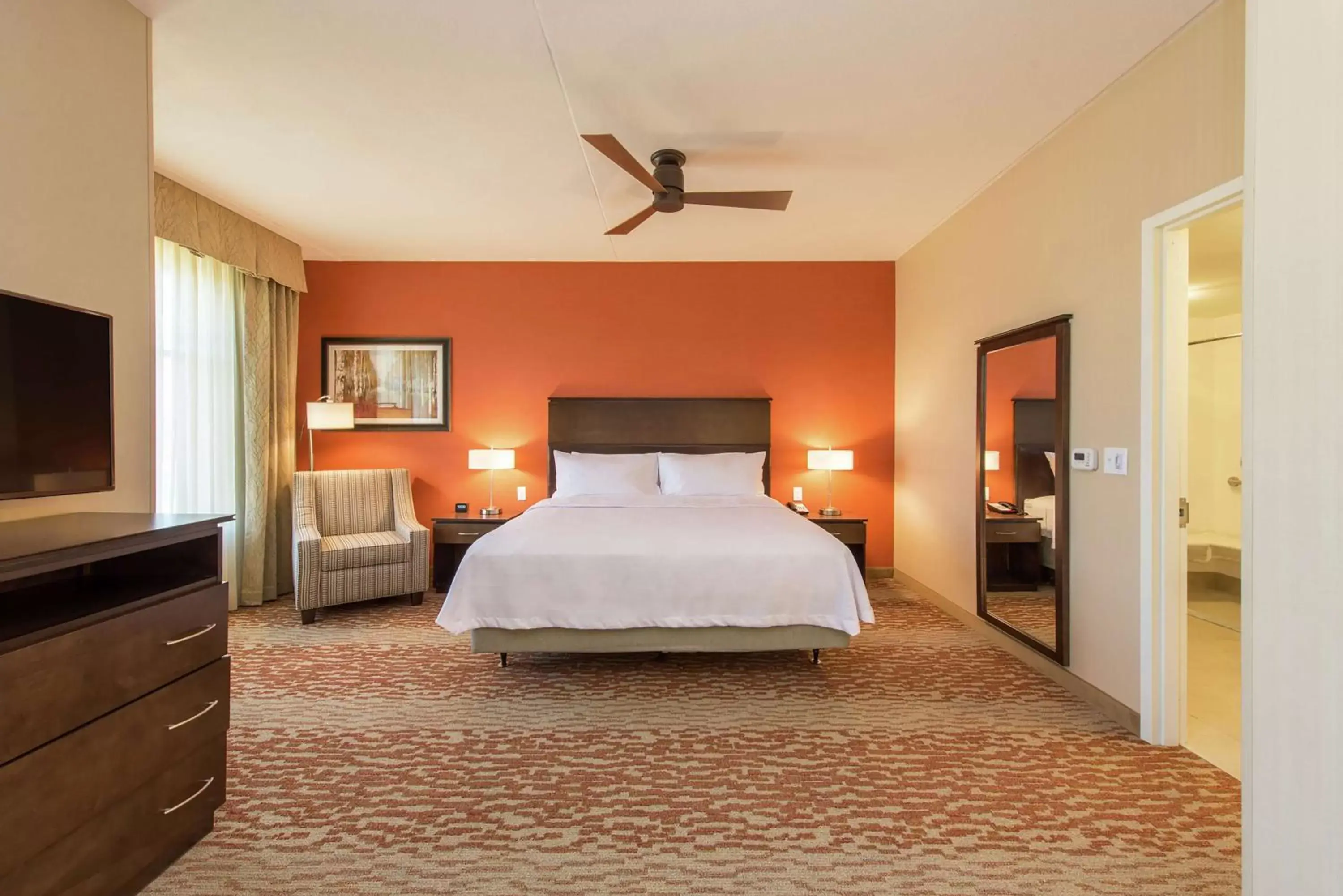Bed in Homewood Suites by Hilton Boston Marlborough