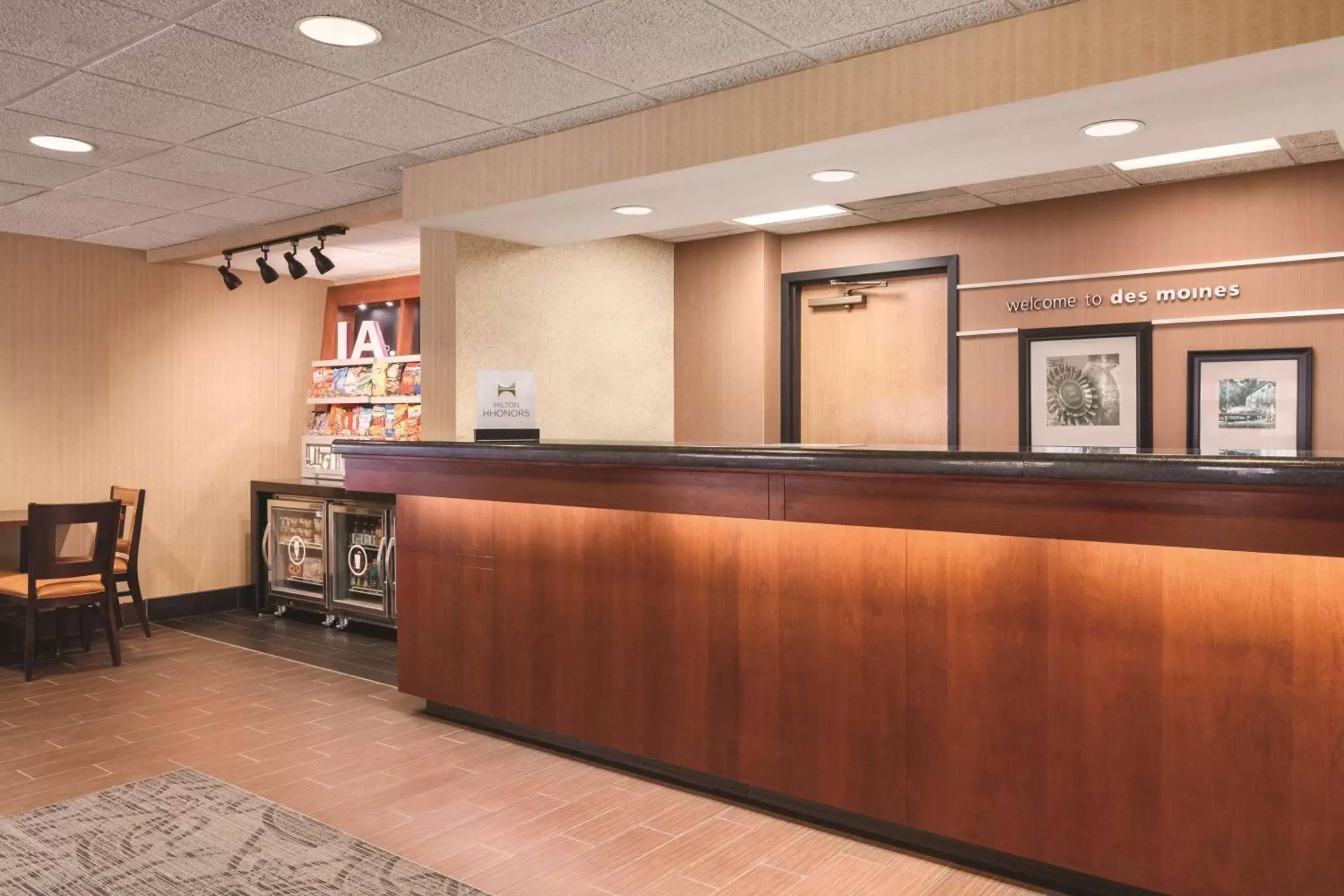 Lobby or reception, Lobby/Reception in Hampton Inn Des Moines-Airport