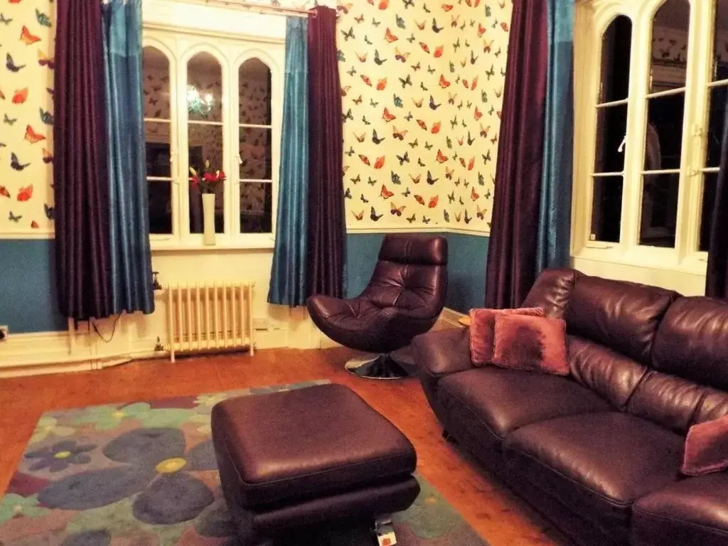 Living room, Seating Area in Old Vicarage B&B