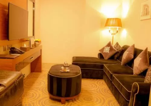 Seating Area in Harir Palace Hotel