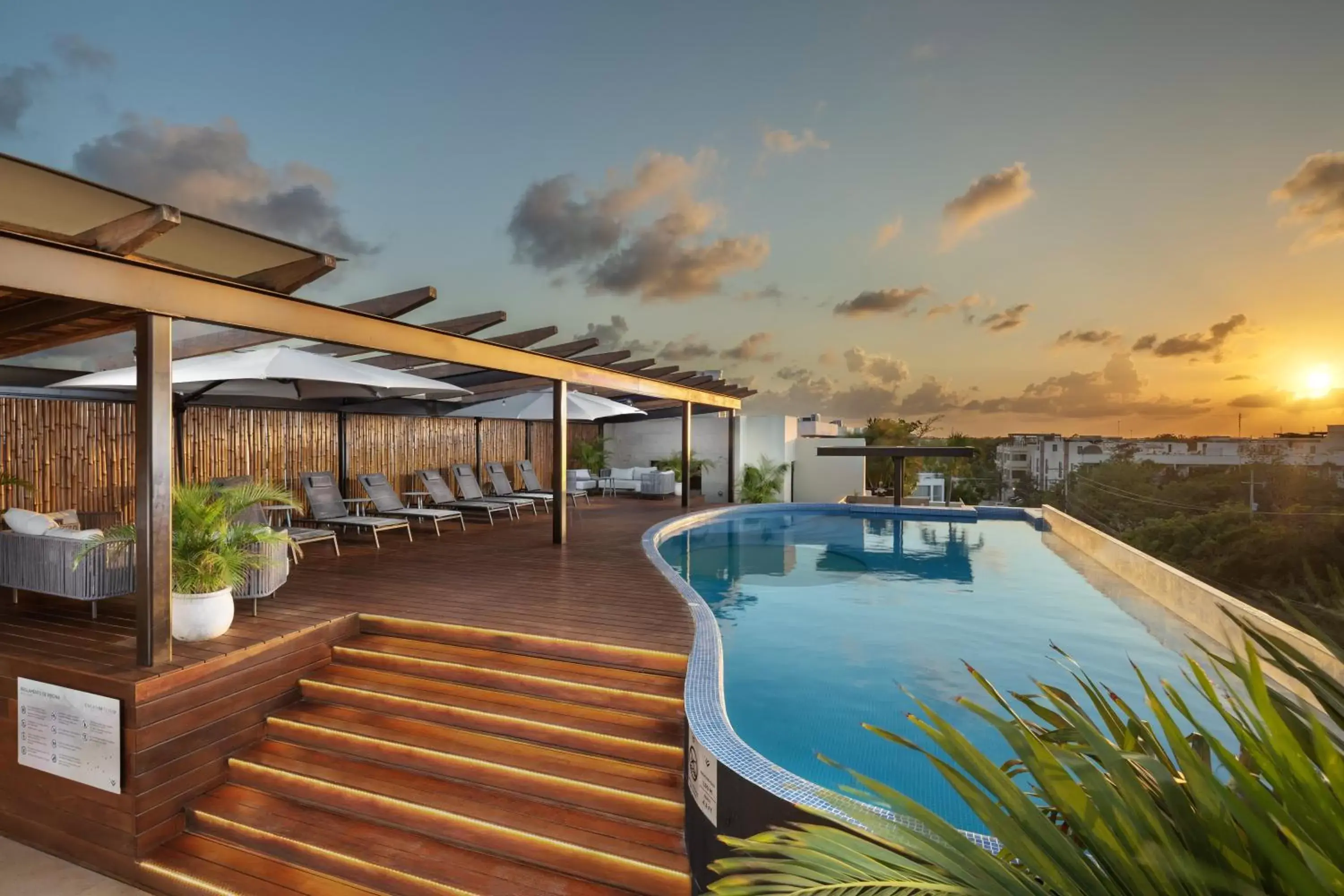Pool view, Swimming Pool in Cacao Tulum -Luxury Condos-
