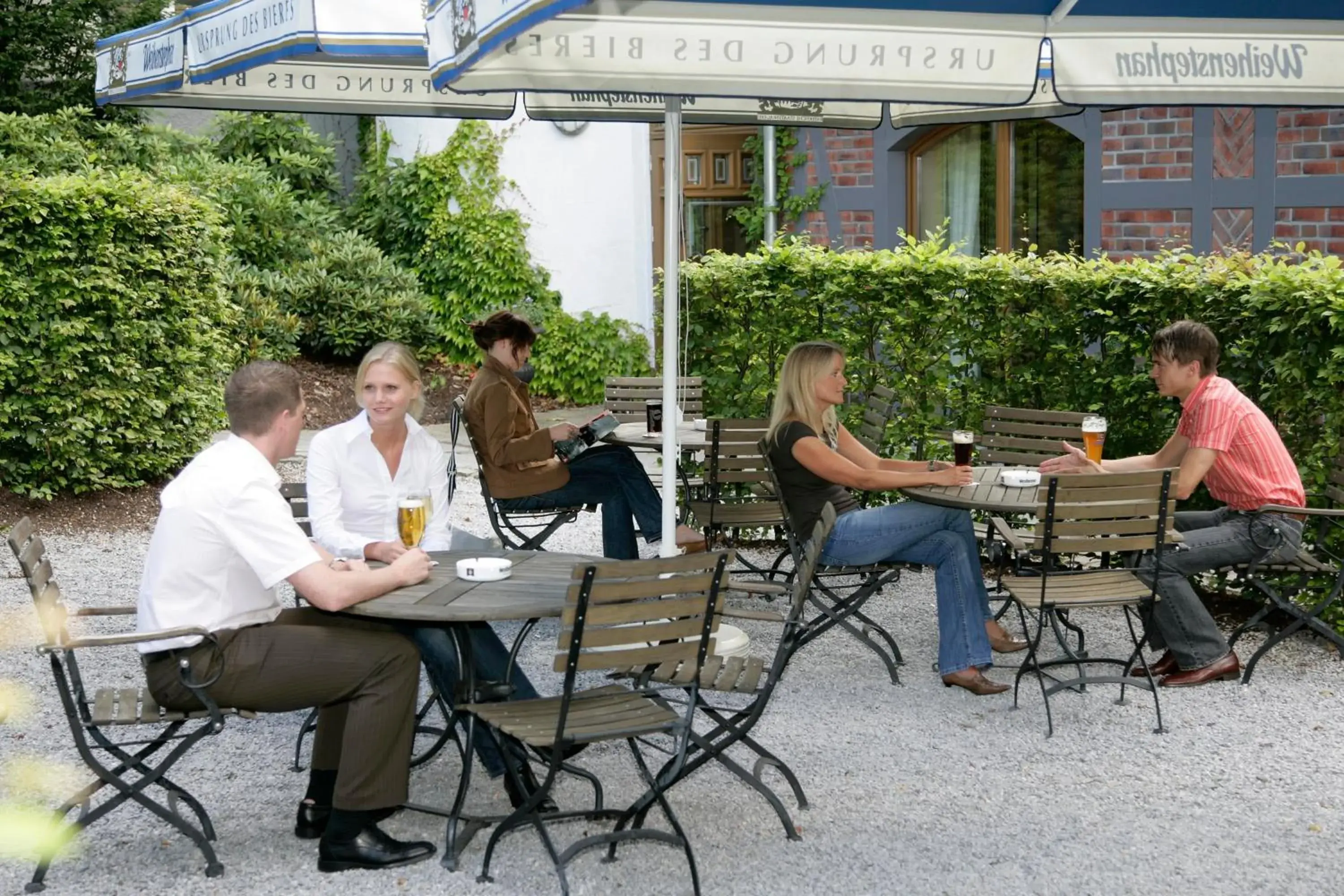 Patio, Restaurant/Places to Eat in Hotel am Wallgraben