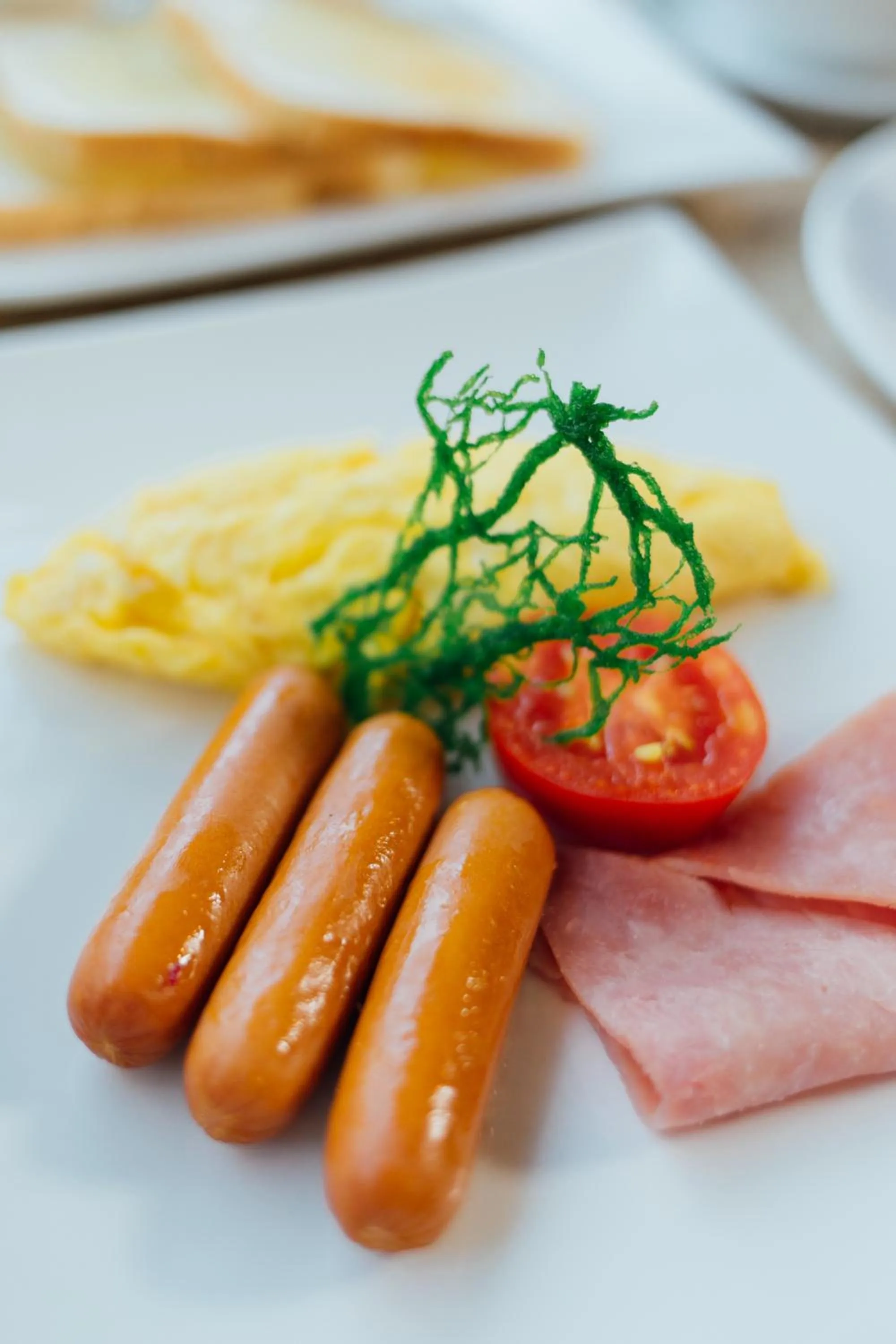 Food close-up in Seasons Siam Hotel