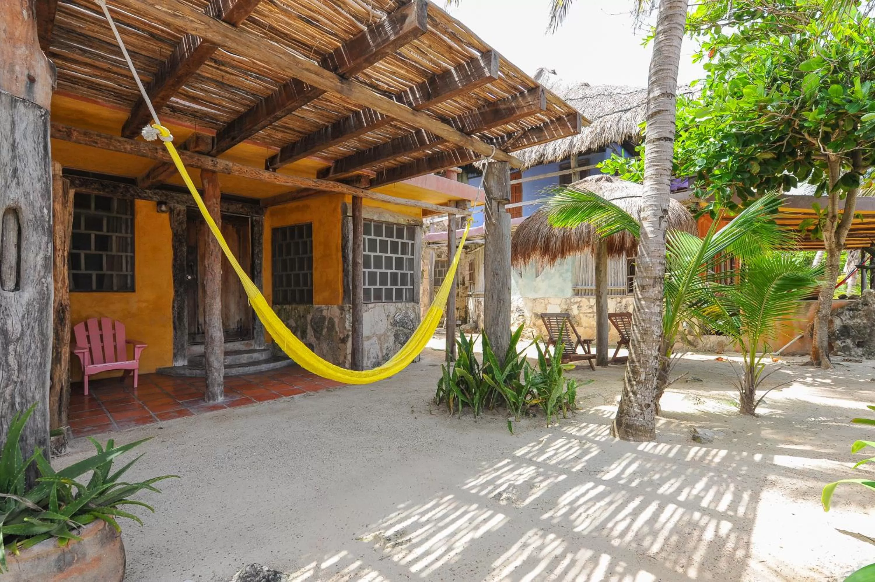 Garden view in Zamas Hotel