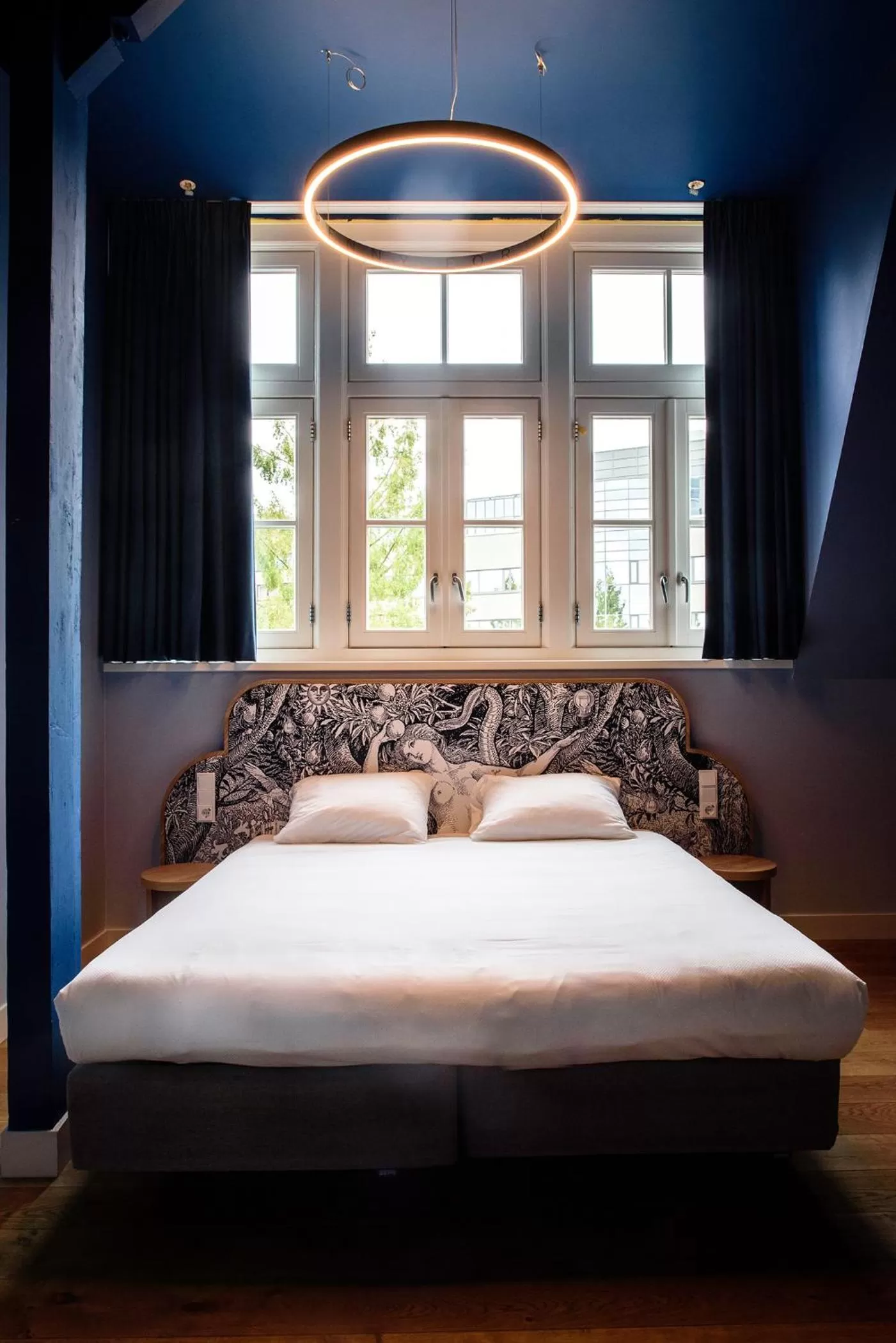 Bed in Hotel Mariënhage