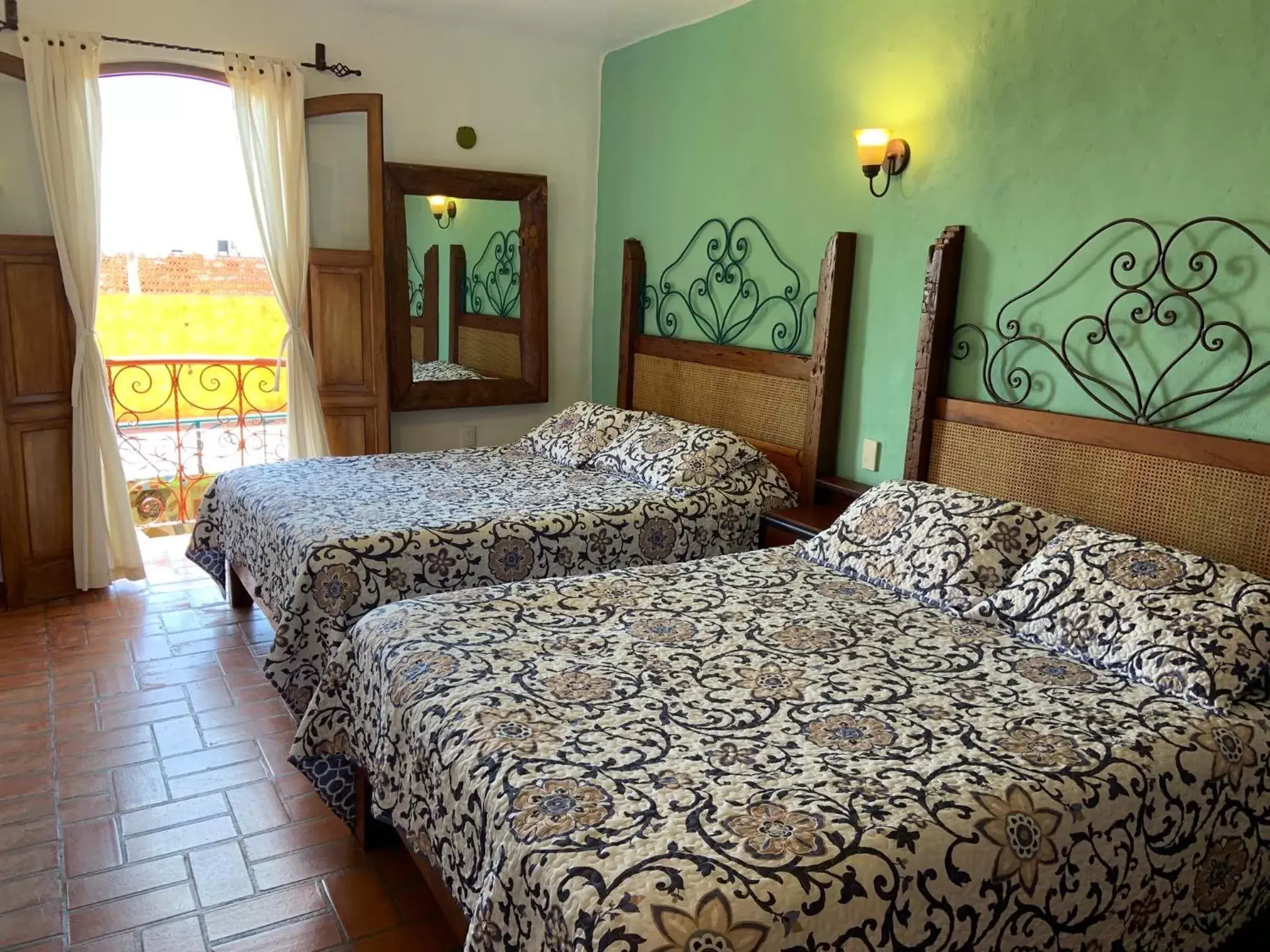 Bedroom, Bed in Casa Miguel Arcangel