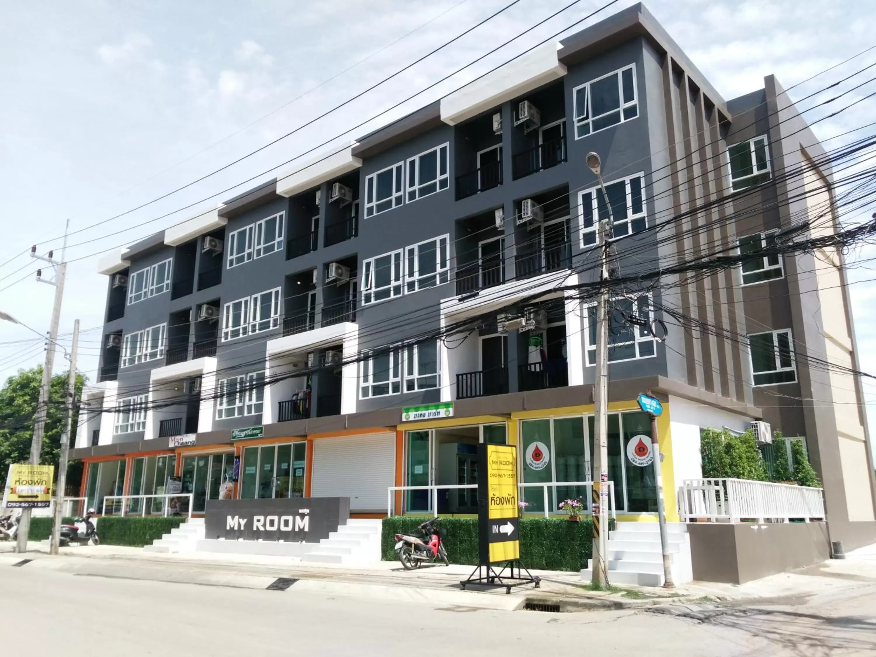 Facade/entrance, Property Building in My Room Nakhon Pathom