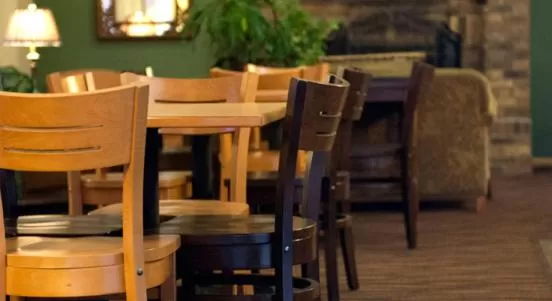 Lounge or bar in AmericInn by Wyndham West Bend