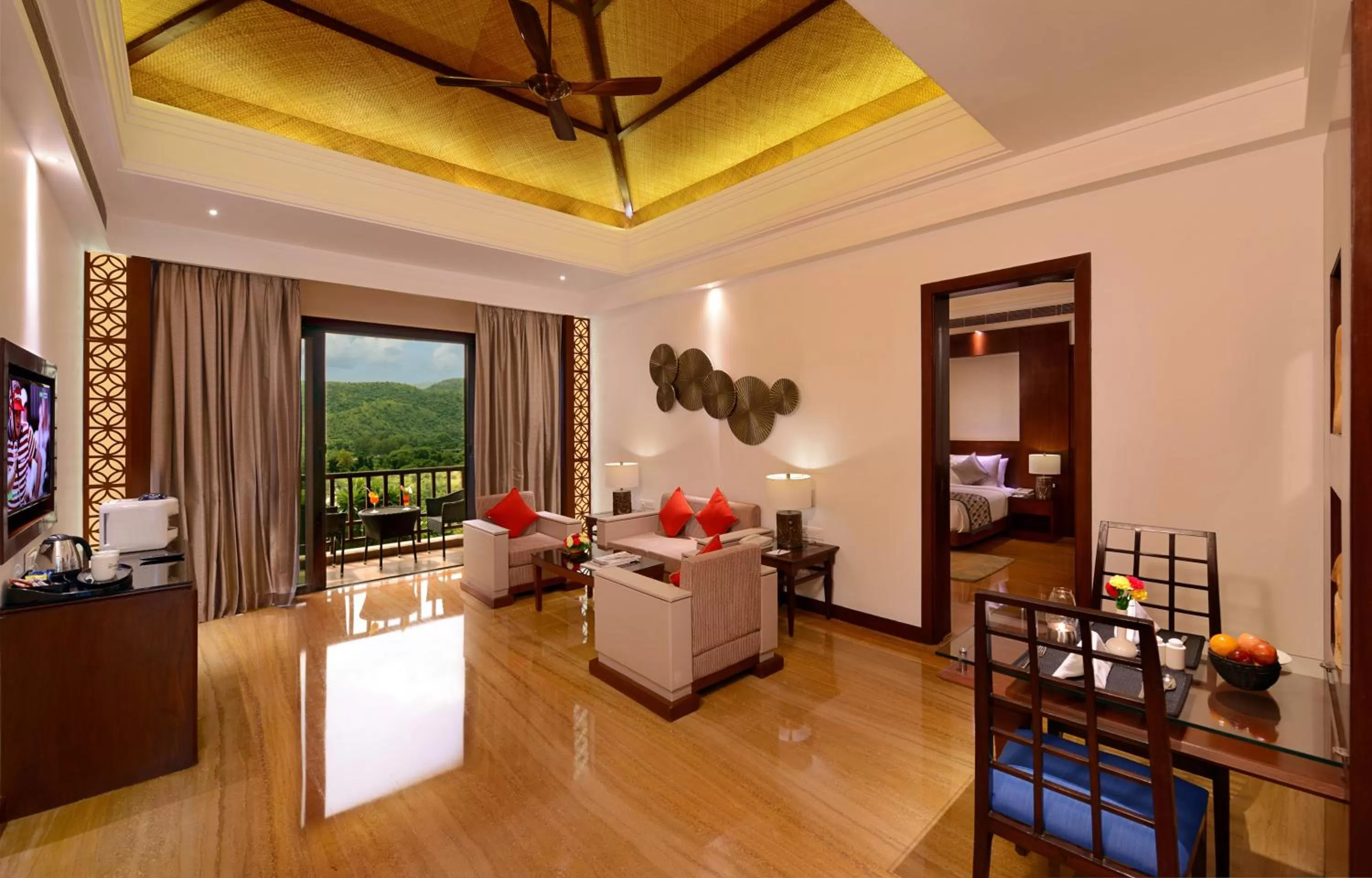 Living room in The Ananta Udaipur