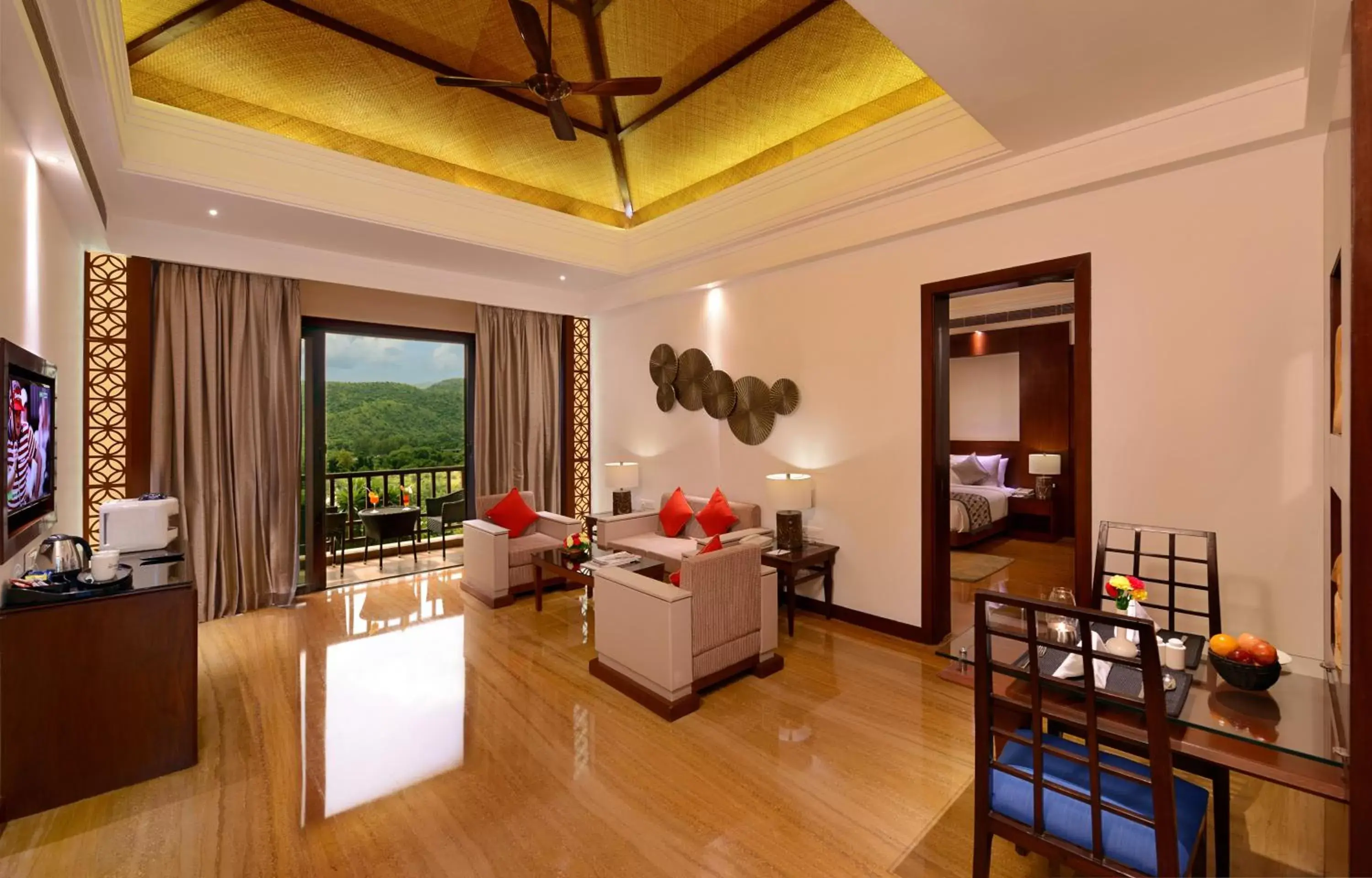 Living room, Seating Area in The Ananta Udaipur Resort & Spa