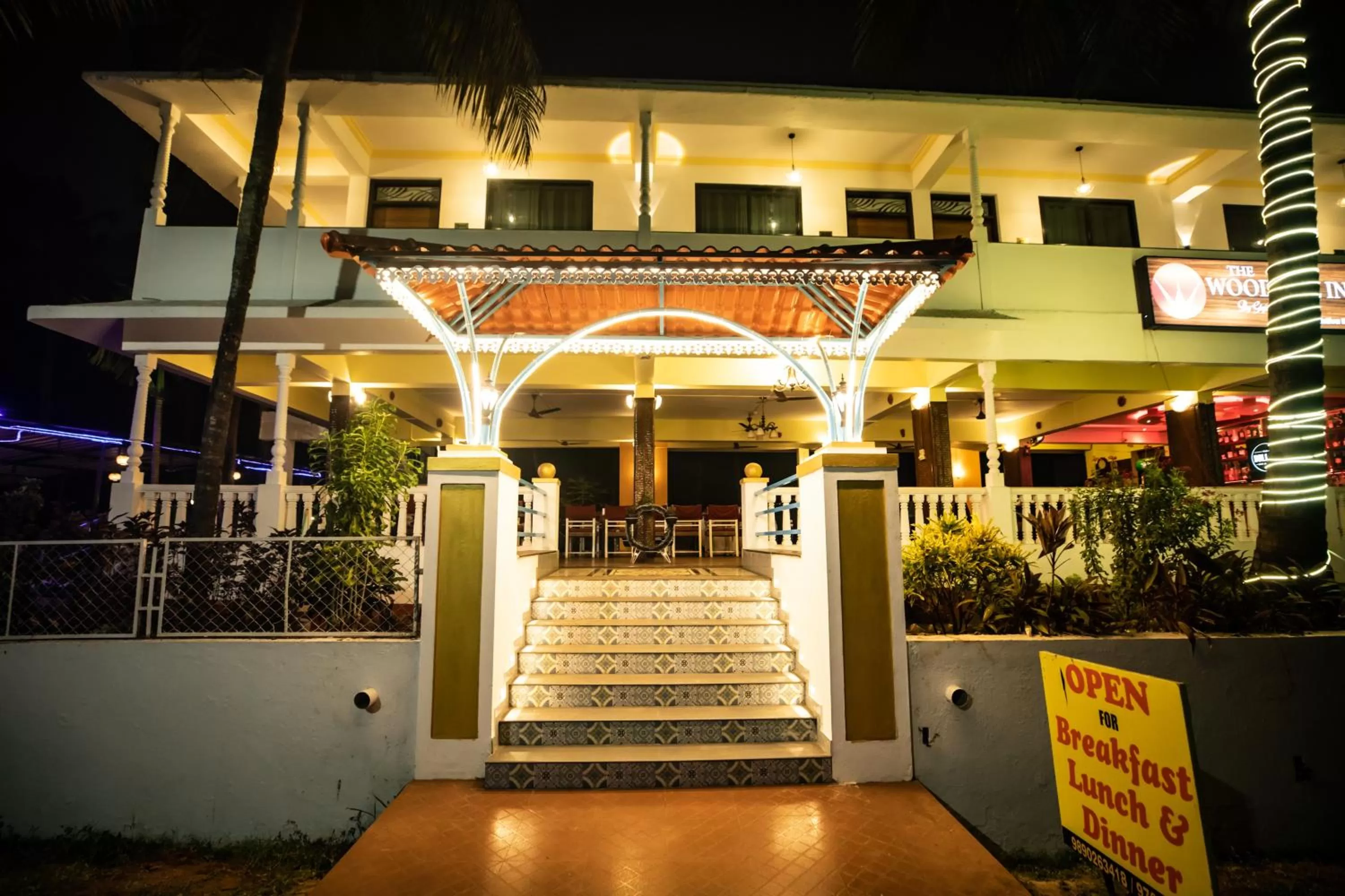Facade/entrance in The Woodside Inn