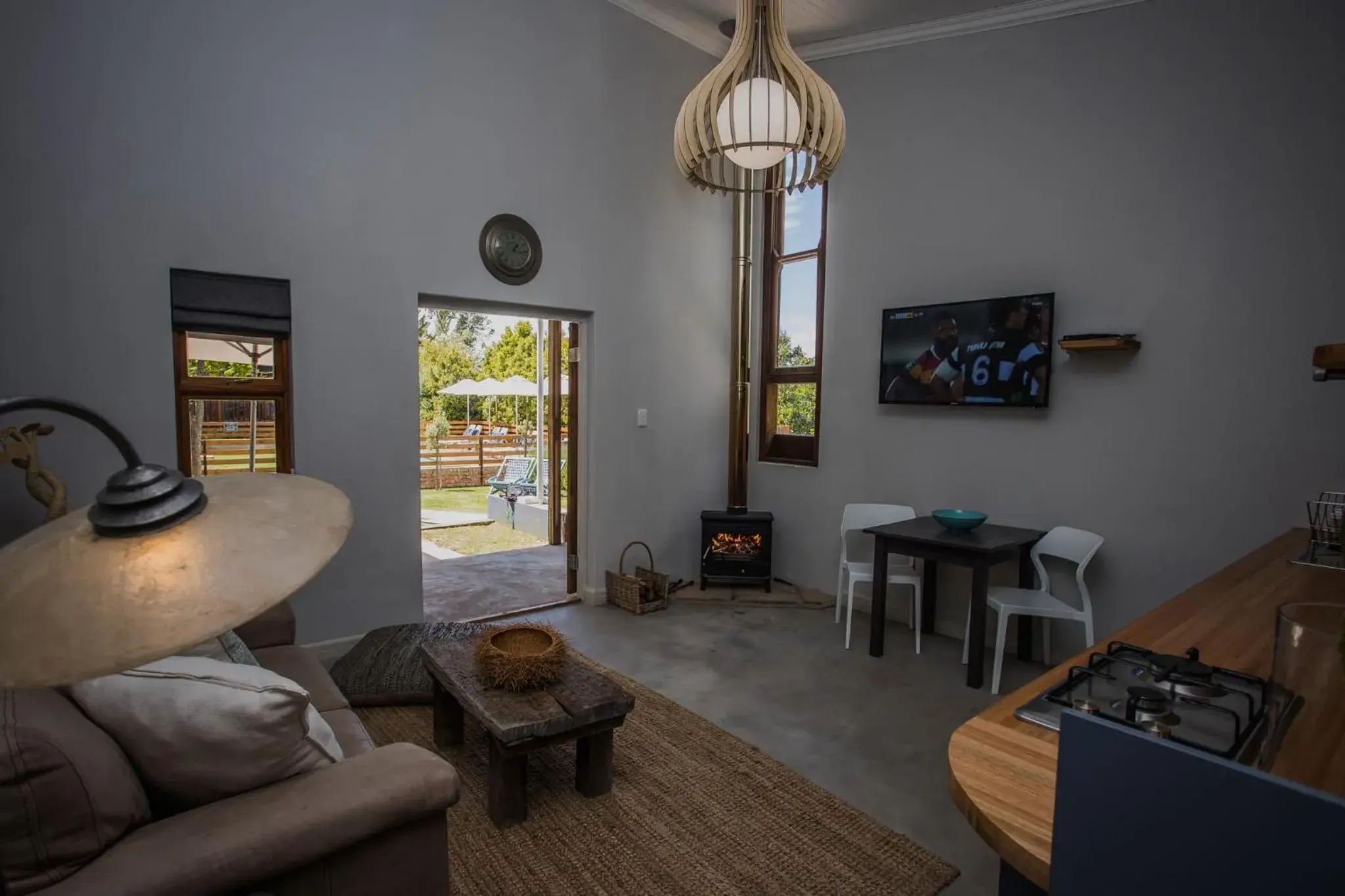 View (from property/room), Seating Area in A Hilltop Country Retreat