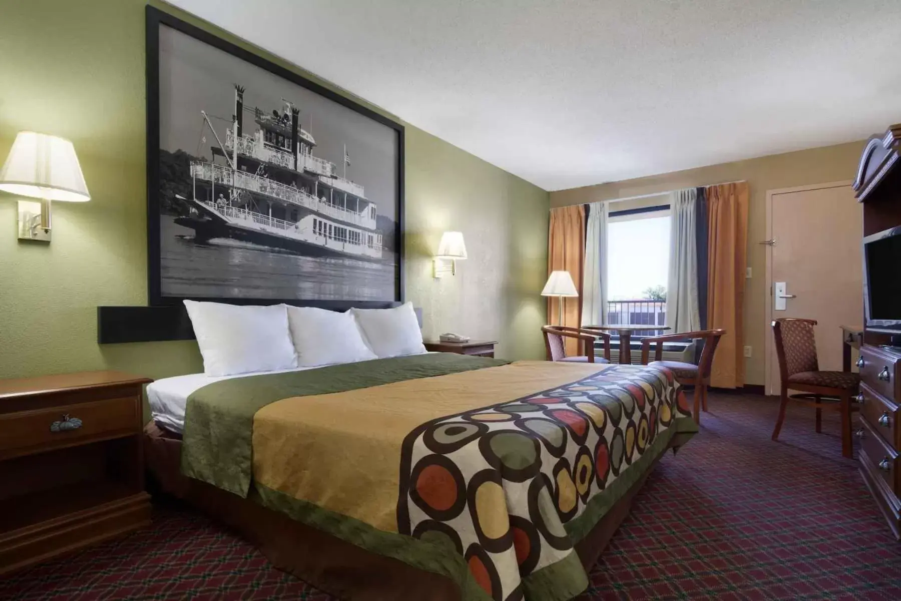 Photo of the whole room, Bed in Super 8 by Wyndham Hattiesburg North - University Area Photo of the whole room, Bed in Super 8 by Wyndham Hattiesburg North - University Area