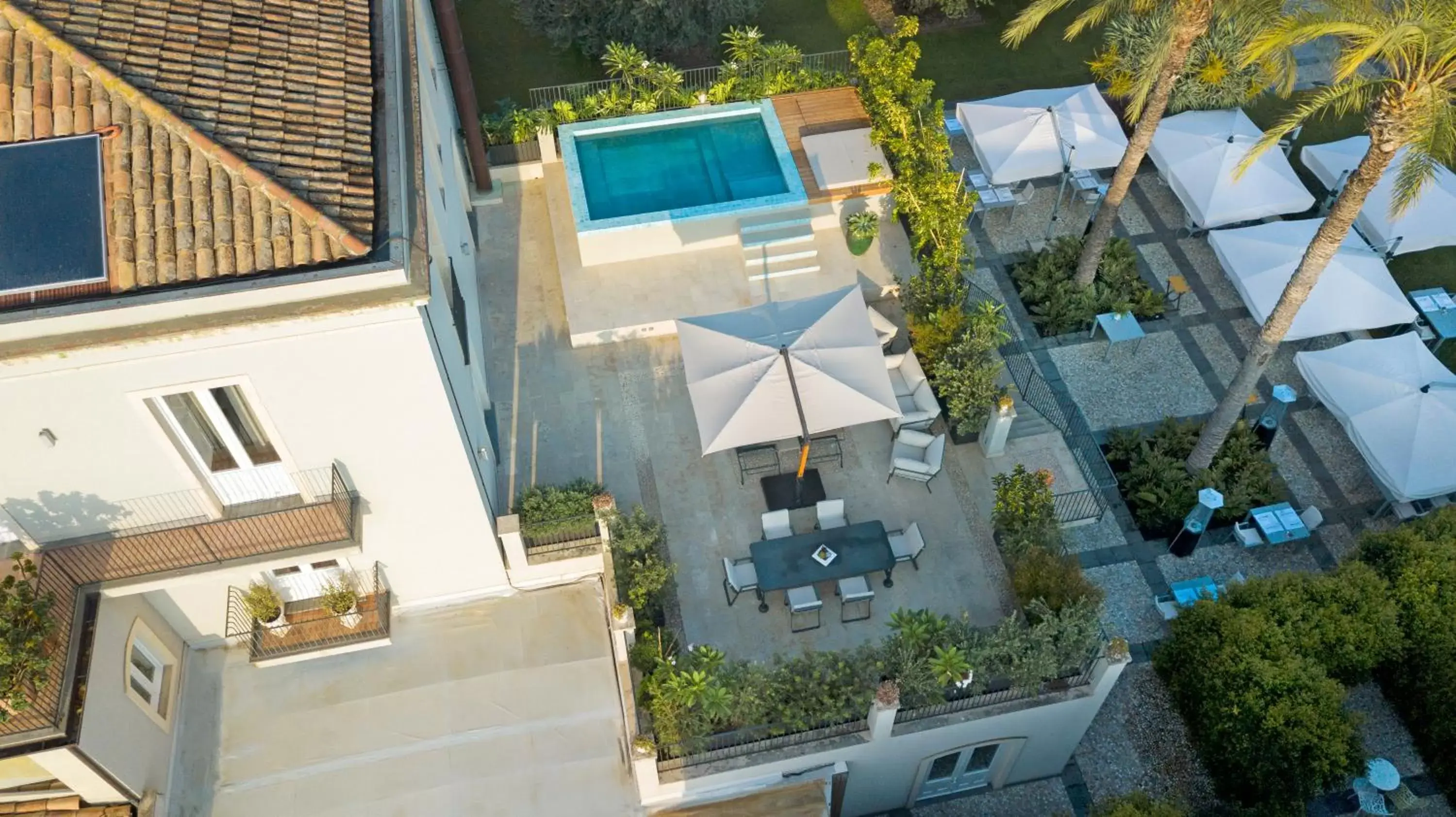 Balcony/Terrace, Bird's-eye View in Donna Carmela Resort & Lodges