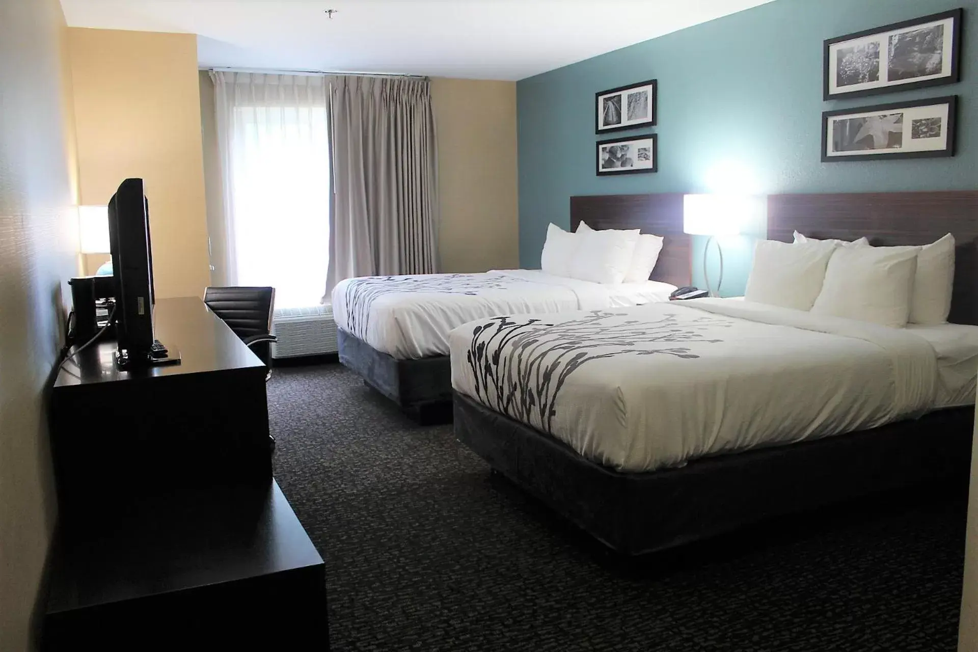 Standard Queen Room with Two Queen Beds - Non-Smoking in Sleep Inn & Suites Scranton Dunmore