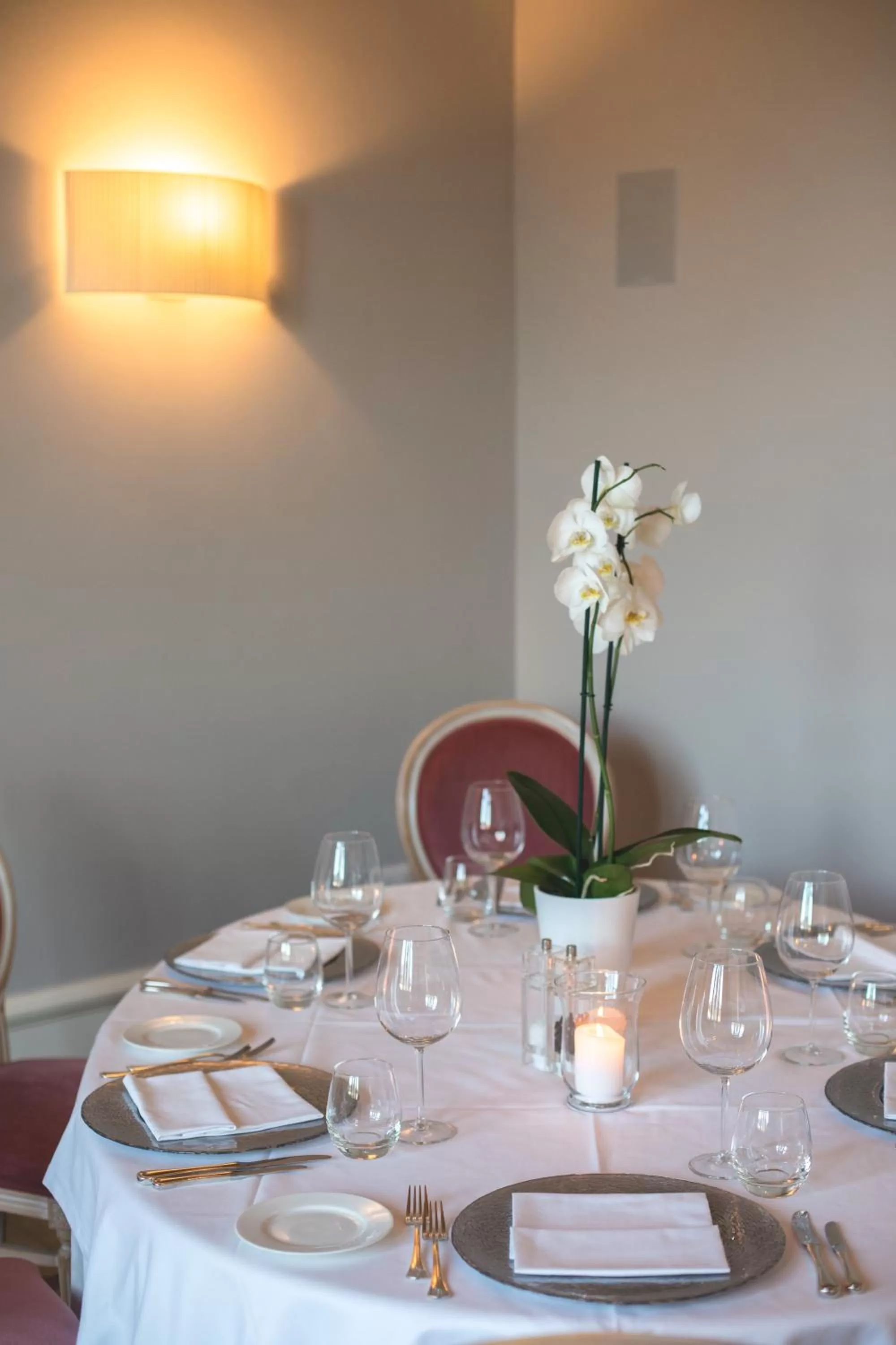 Dining area in Camin Hotel Luino