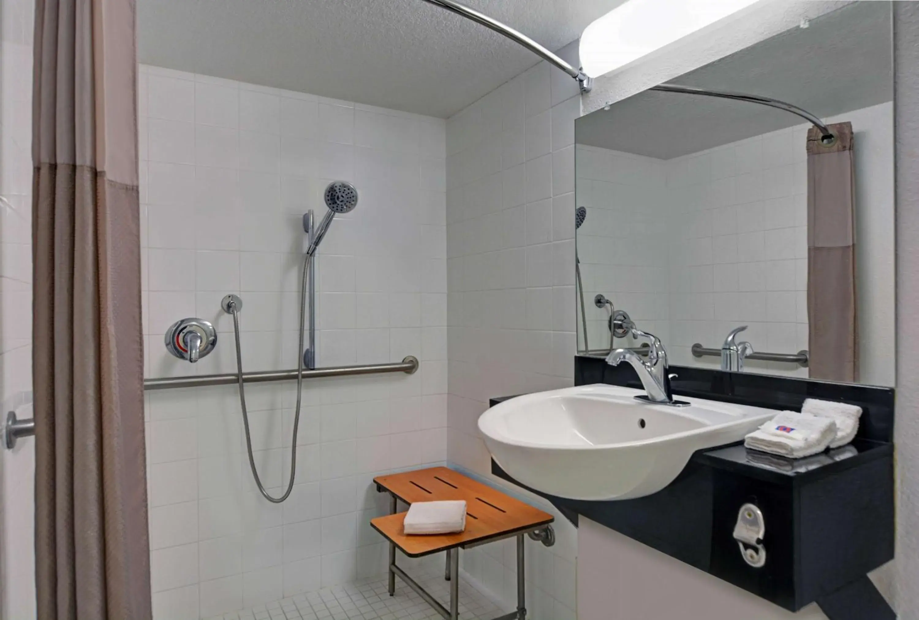Shower, Bathroom in Motel 6-Cutler Bay, FL