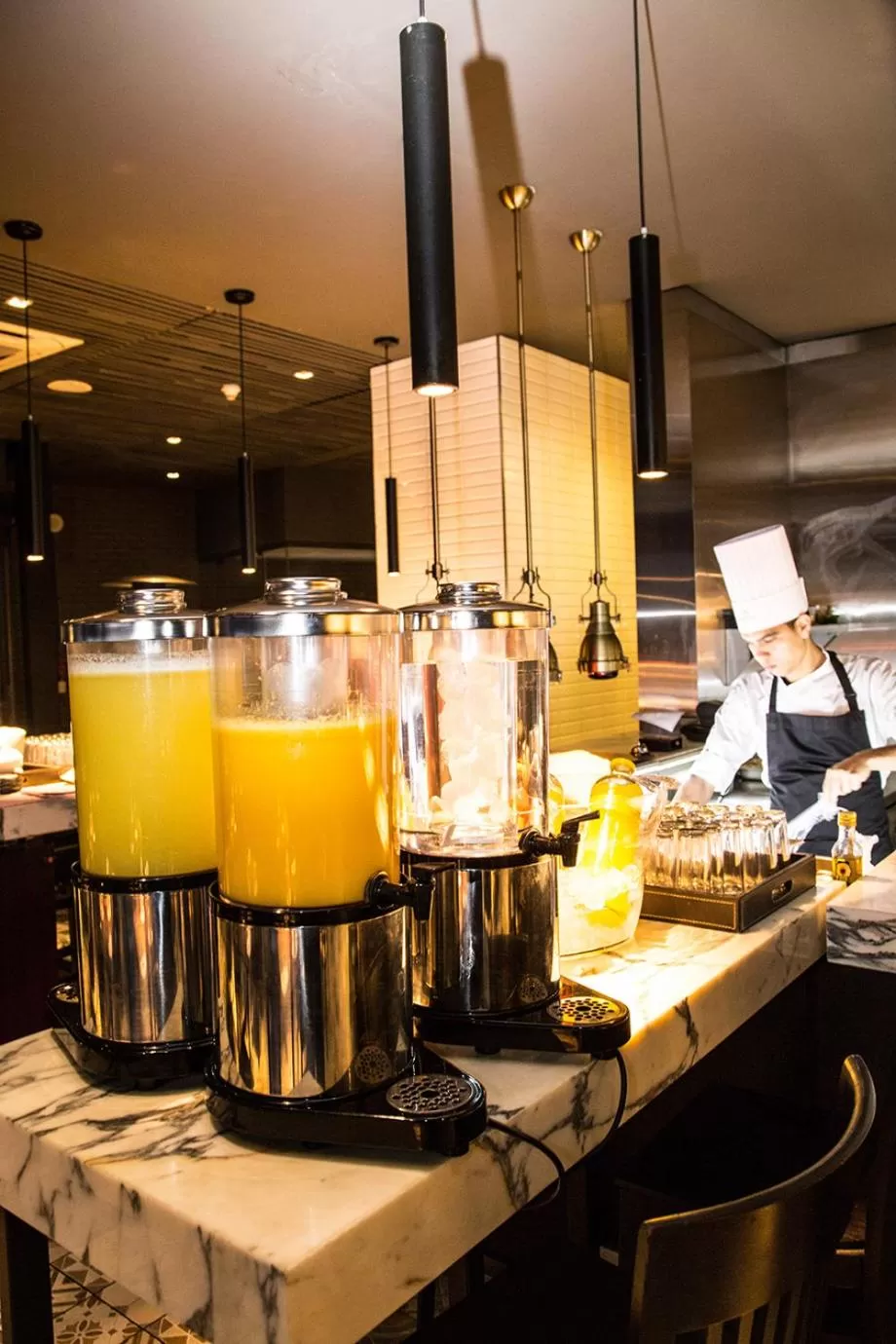 Breakfast in Hotel Cumbres Lastarria