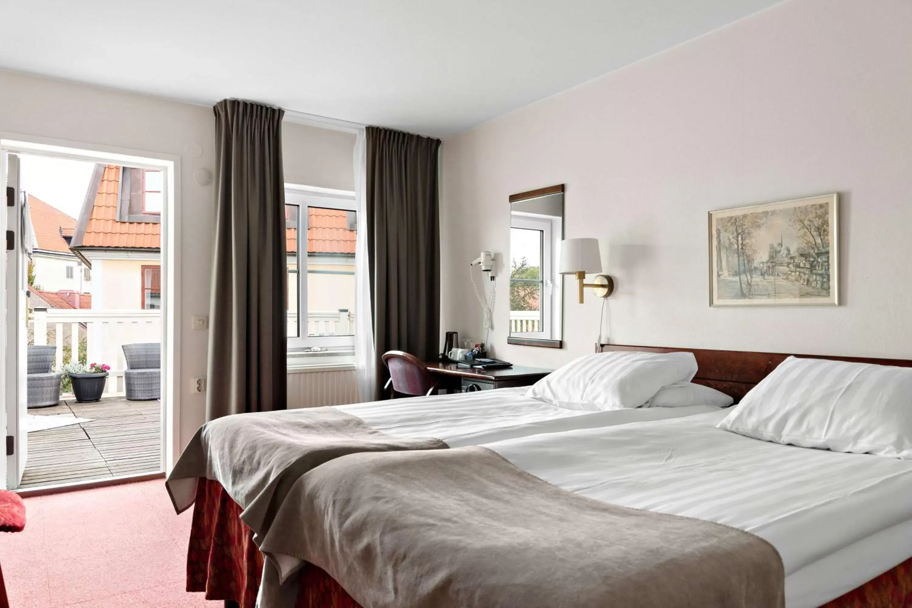 Bedroom, Bed in Best Western Strand Hotel