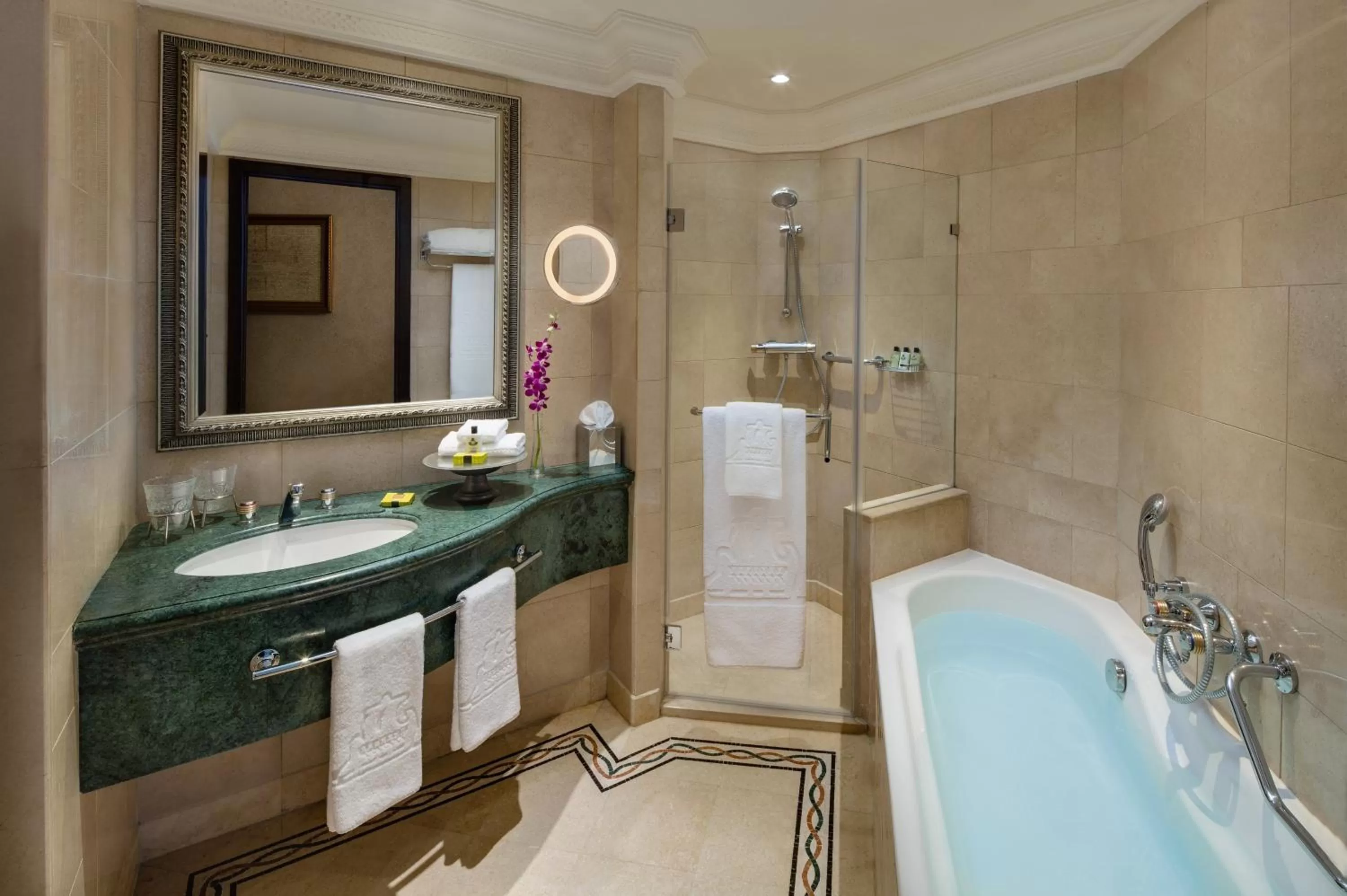 Bathroom in InterContinental Phoenicia Beirut by IHG