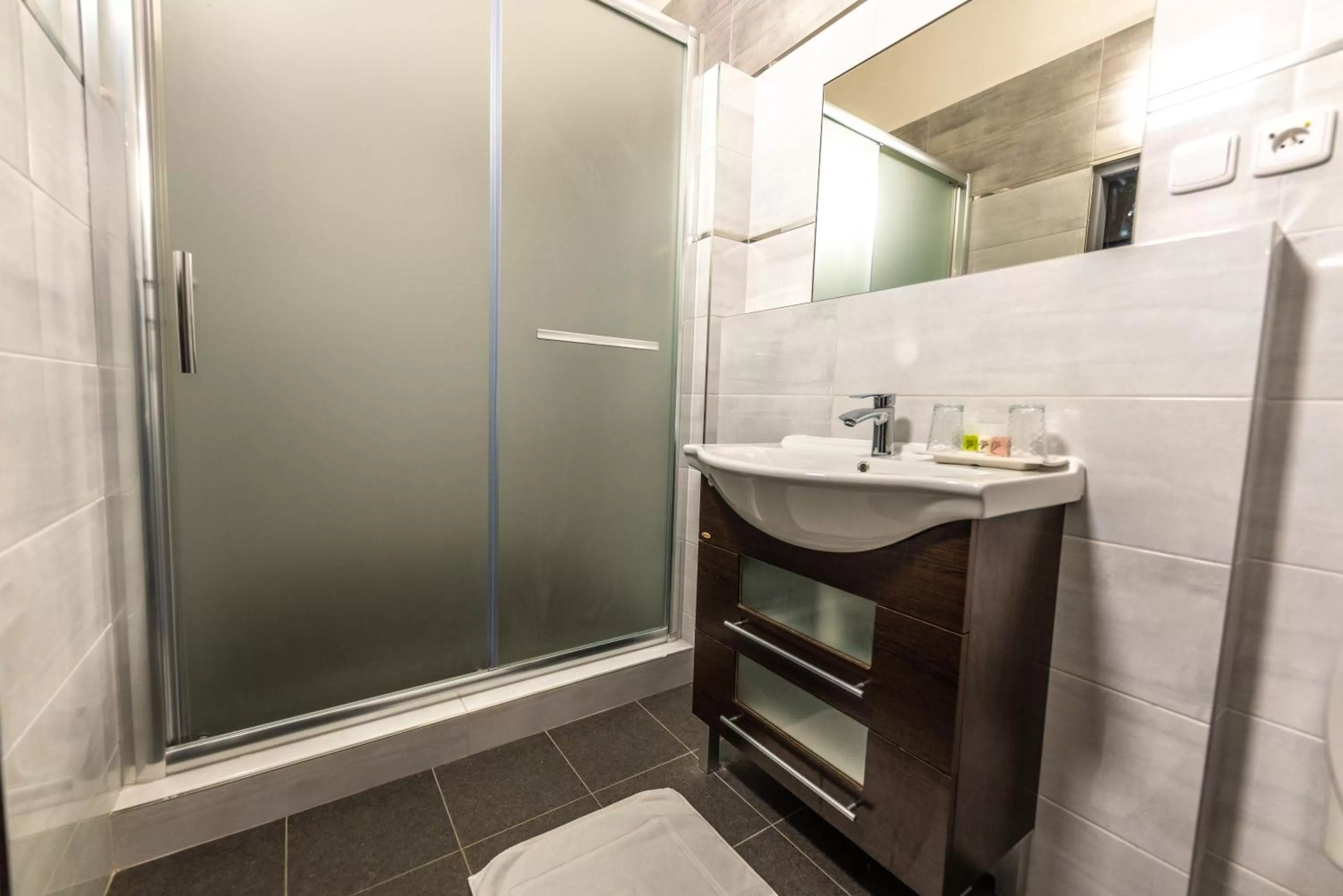 Bathroom in Hotel Třebovská restaurace