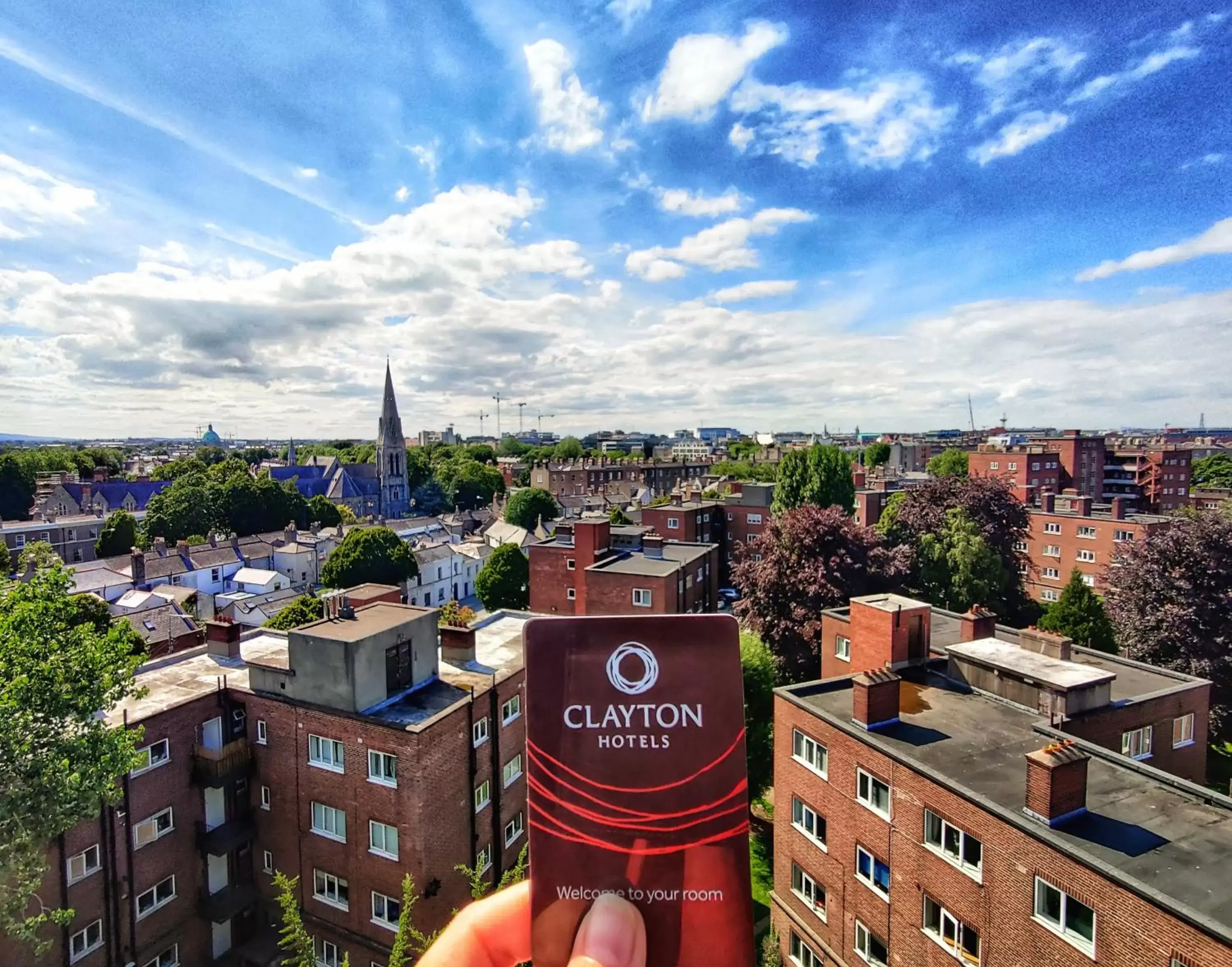 City view in Clayton Hotel Burlington Road