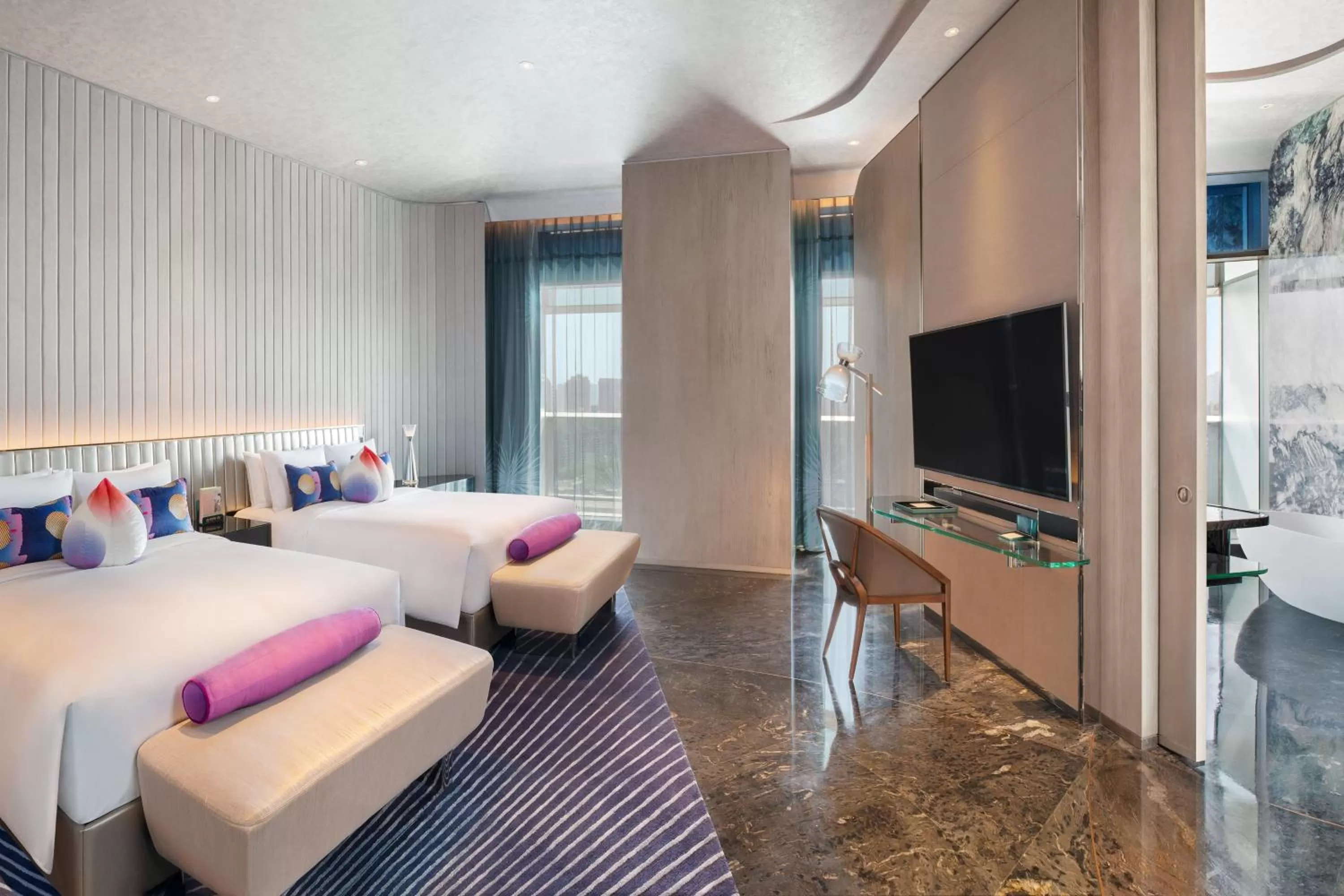 Bedroom, Bed in W XIAN Hotel