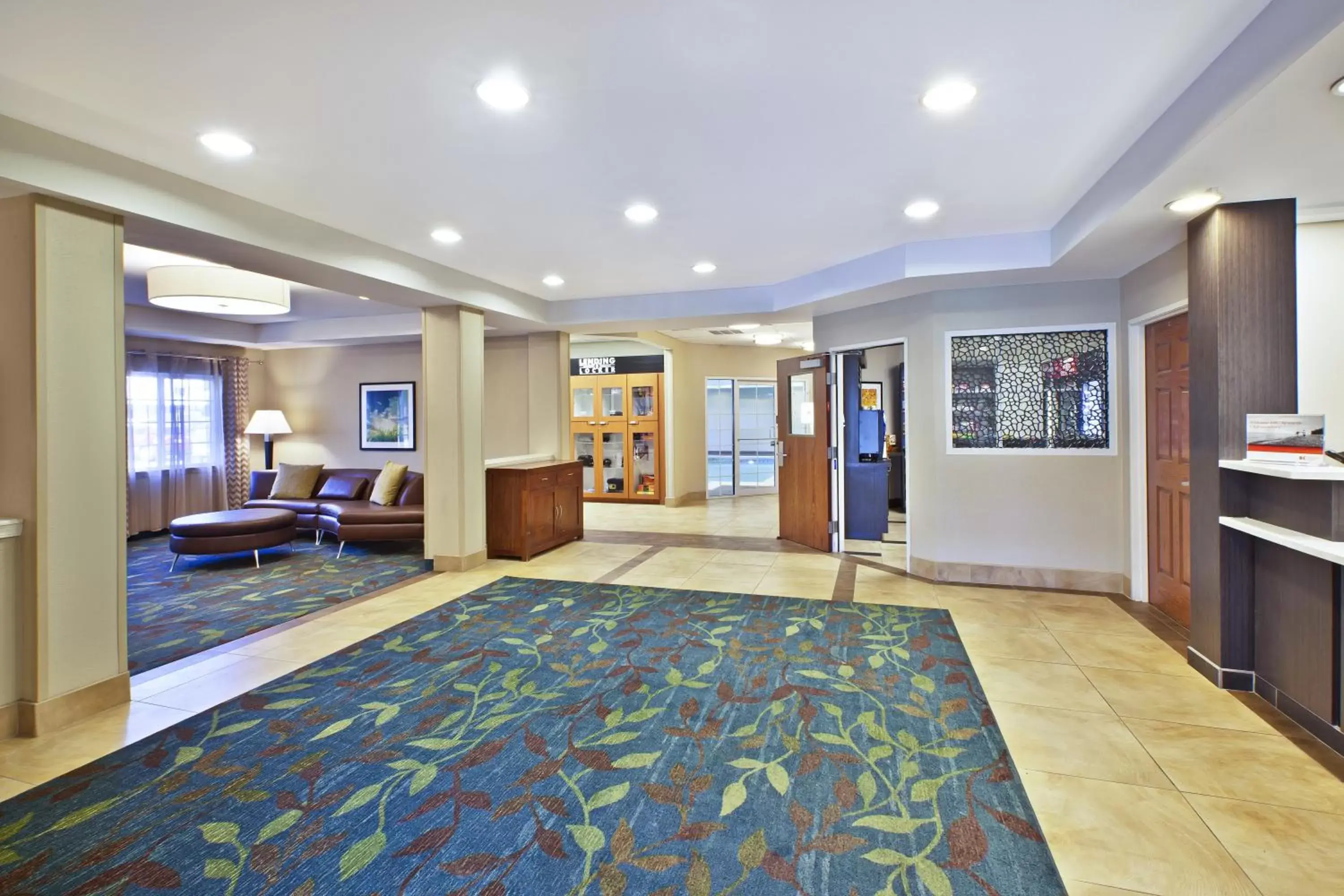 Property building, Lobby/Reception in Candlewood Suites Indianapolis Airport, an IHG Hotel