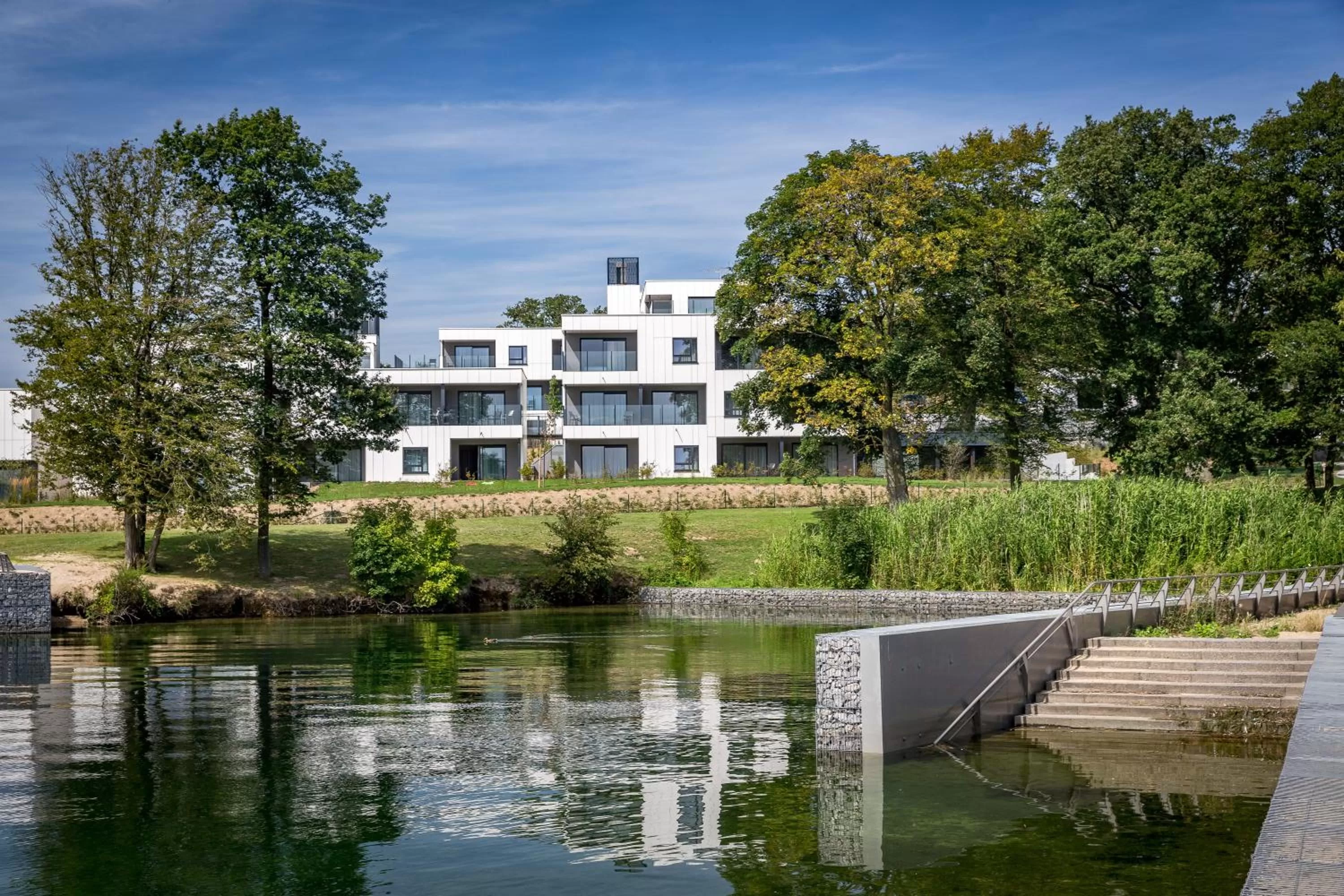Property building in Golden Lakes Hotel