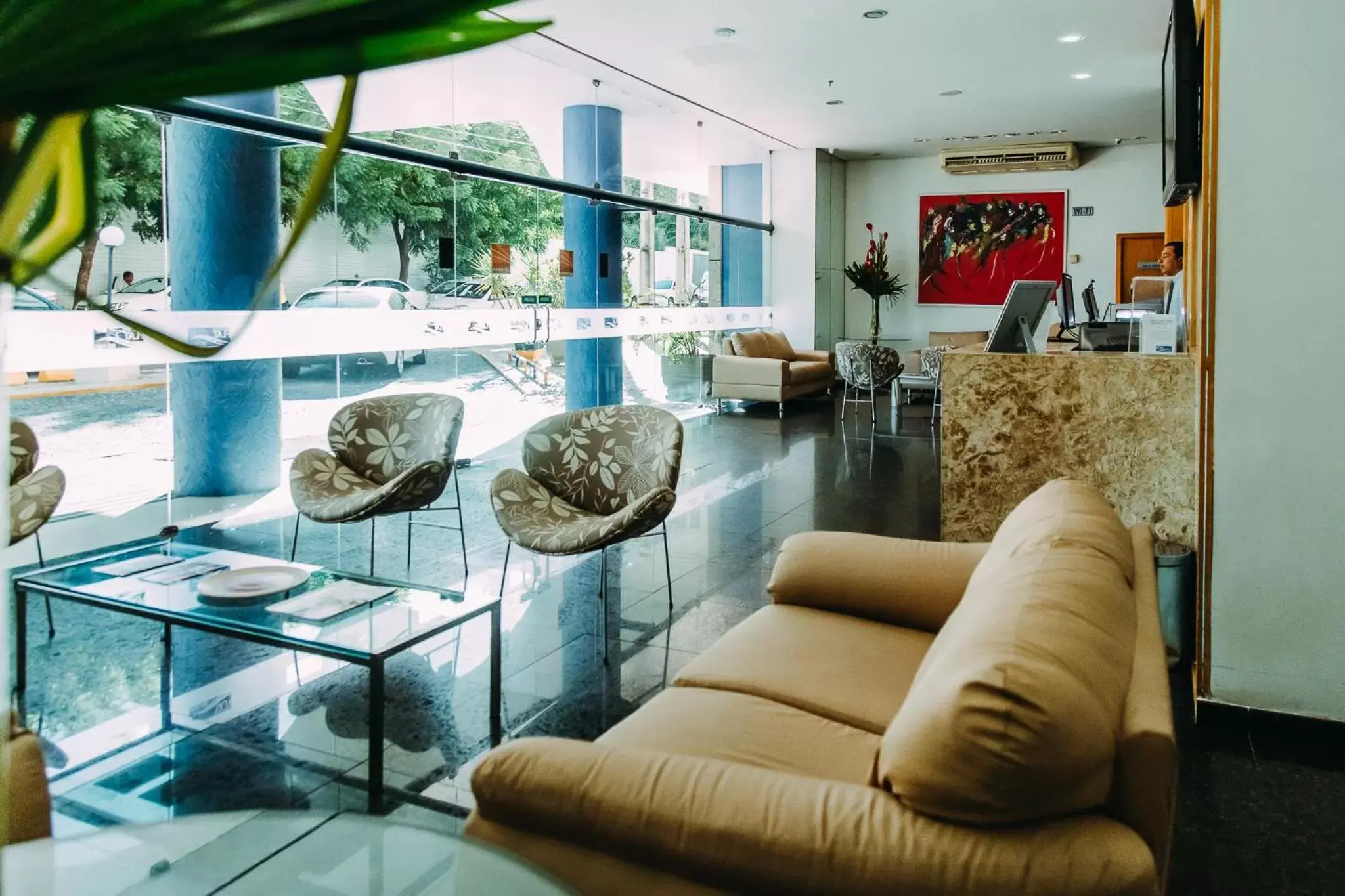 Lobby or reception in Hotel Executive Arrey Lobby or reception in Hotel Executive Arrey