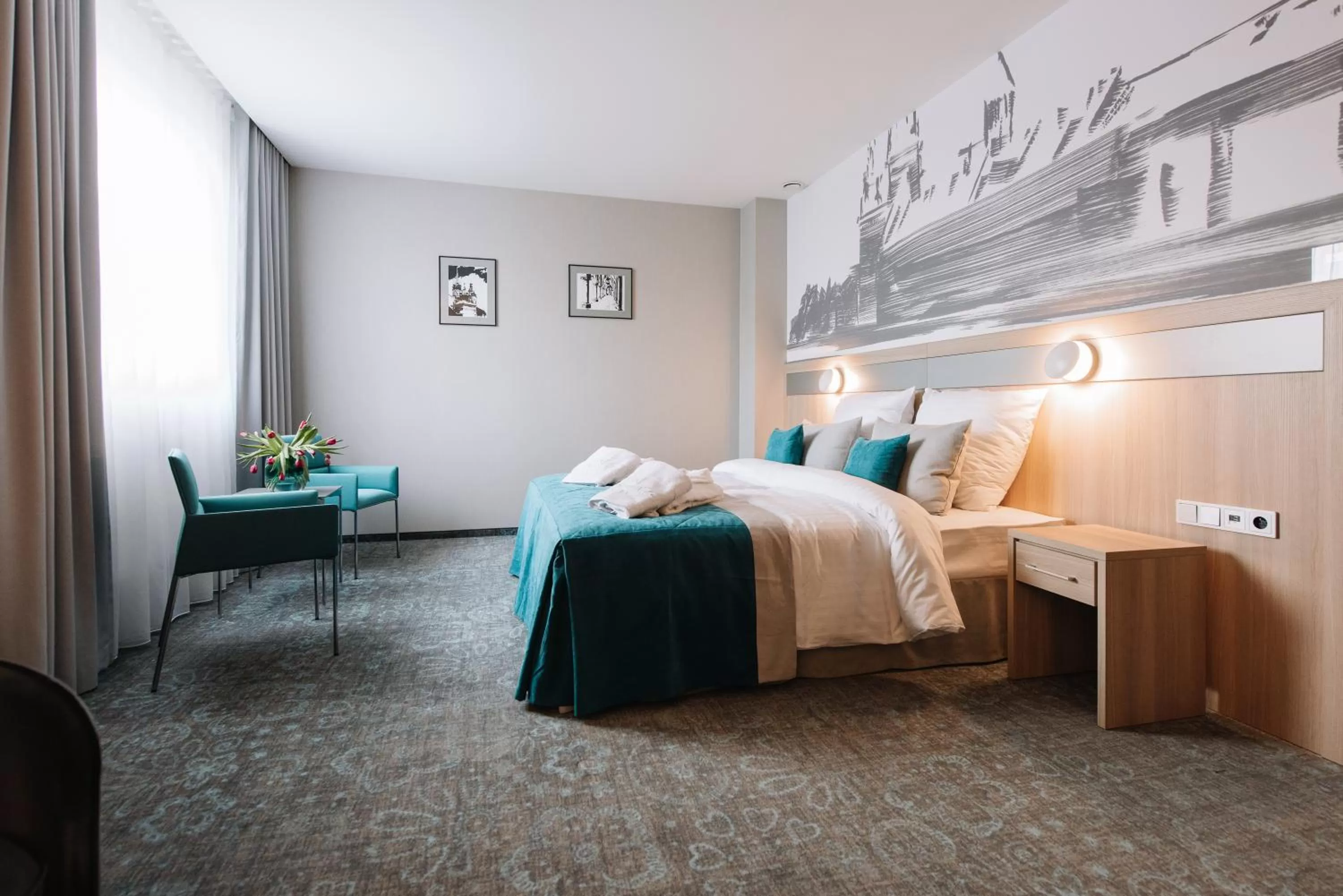 Photo of the whole room, Bed in Krowodrza Centrum Konferencyjno - Hotelowe