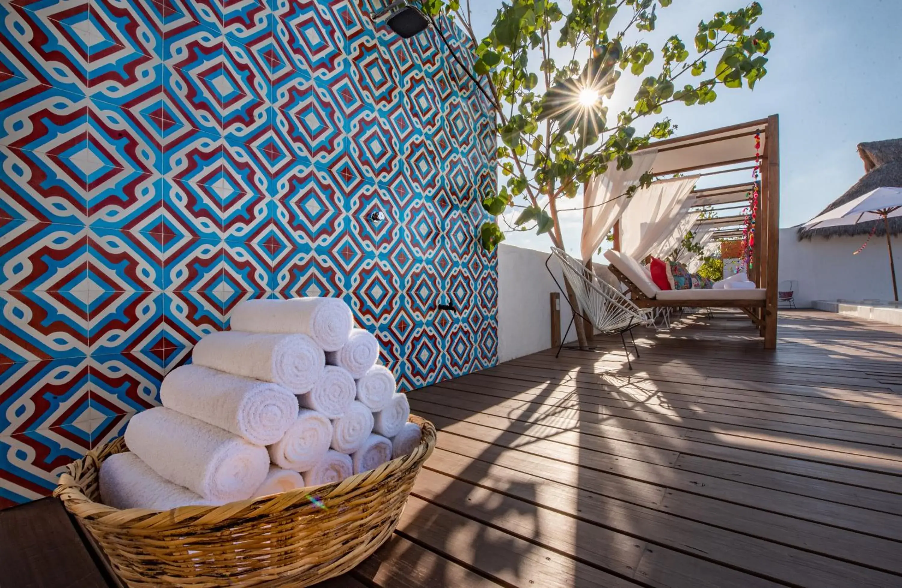 towels in Sayulinda Hotel