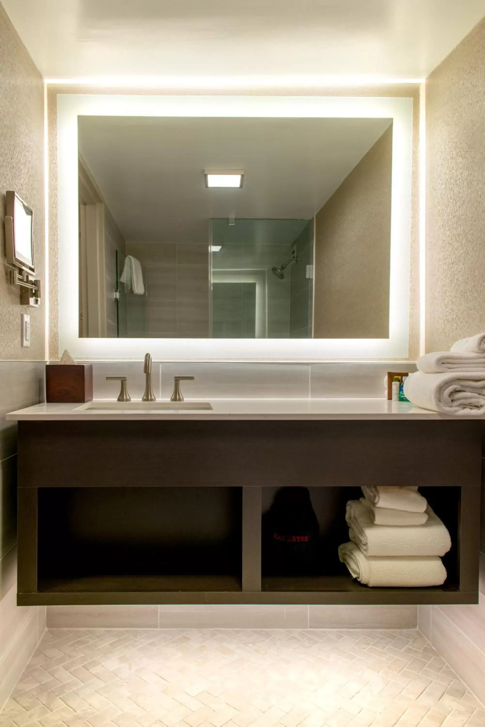 Bathroom in Crowne Plaza Hotel Executive Center Baton Rouge, an IHG Hotel