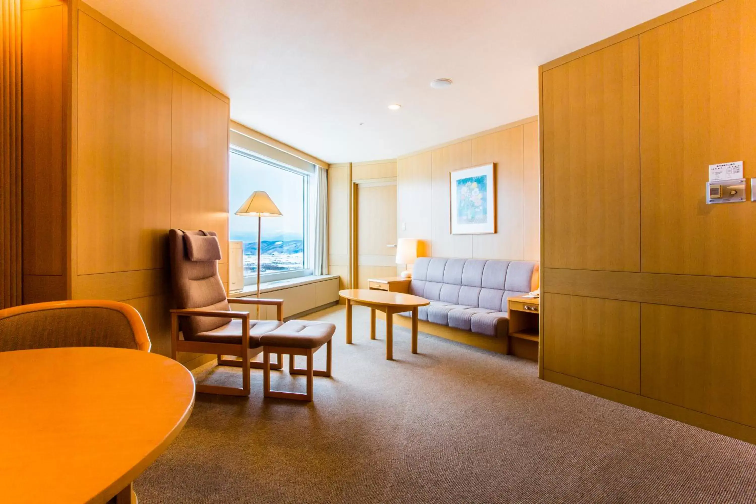 Seating Area in Shin Furano Prince Hotel