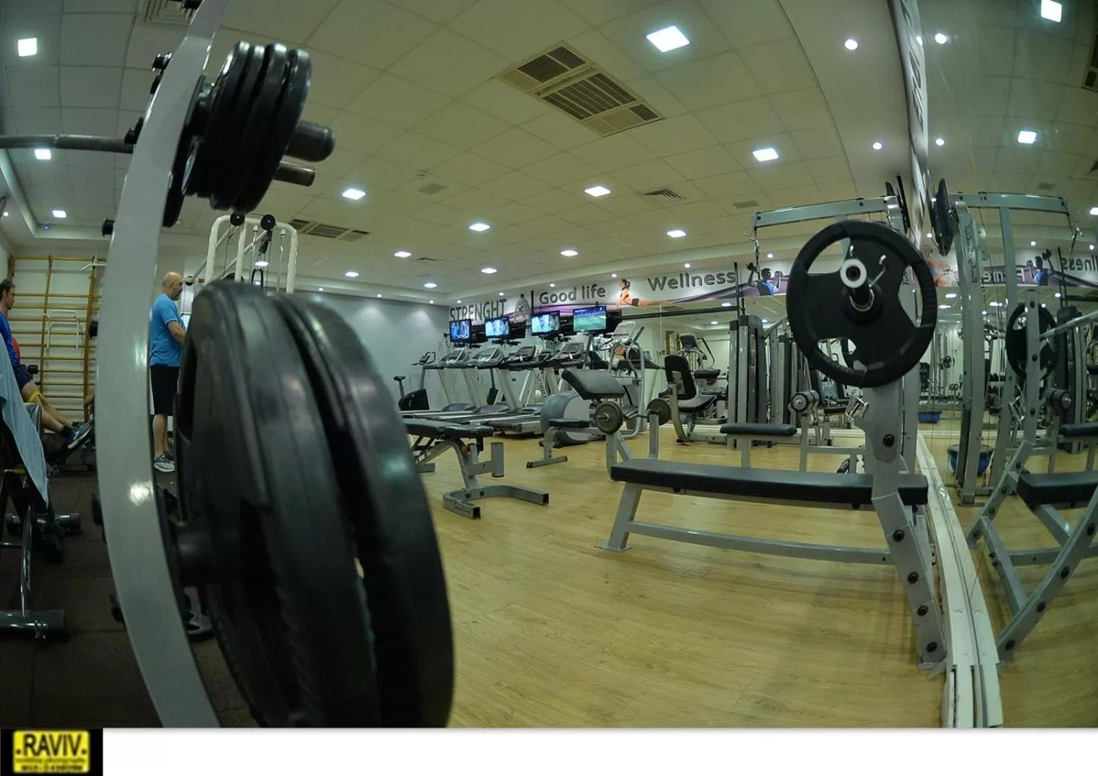 Fitness Center/Facilities in Suite Marina Caesarea