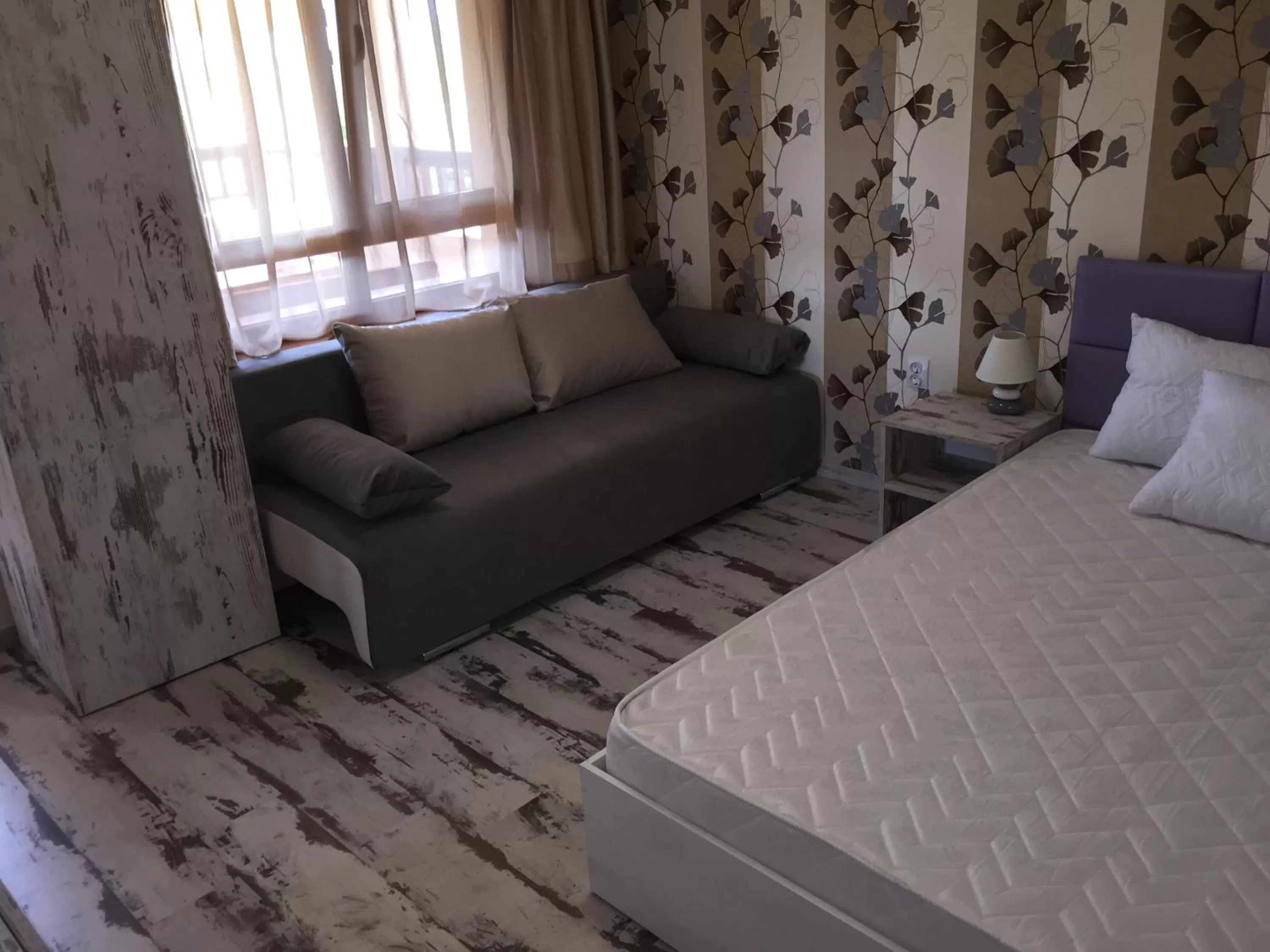 Bed in Family Hotel Malibu