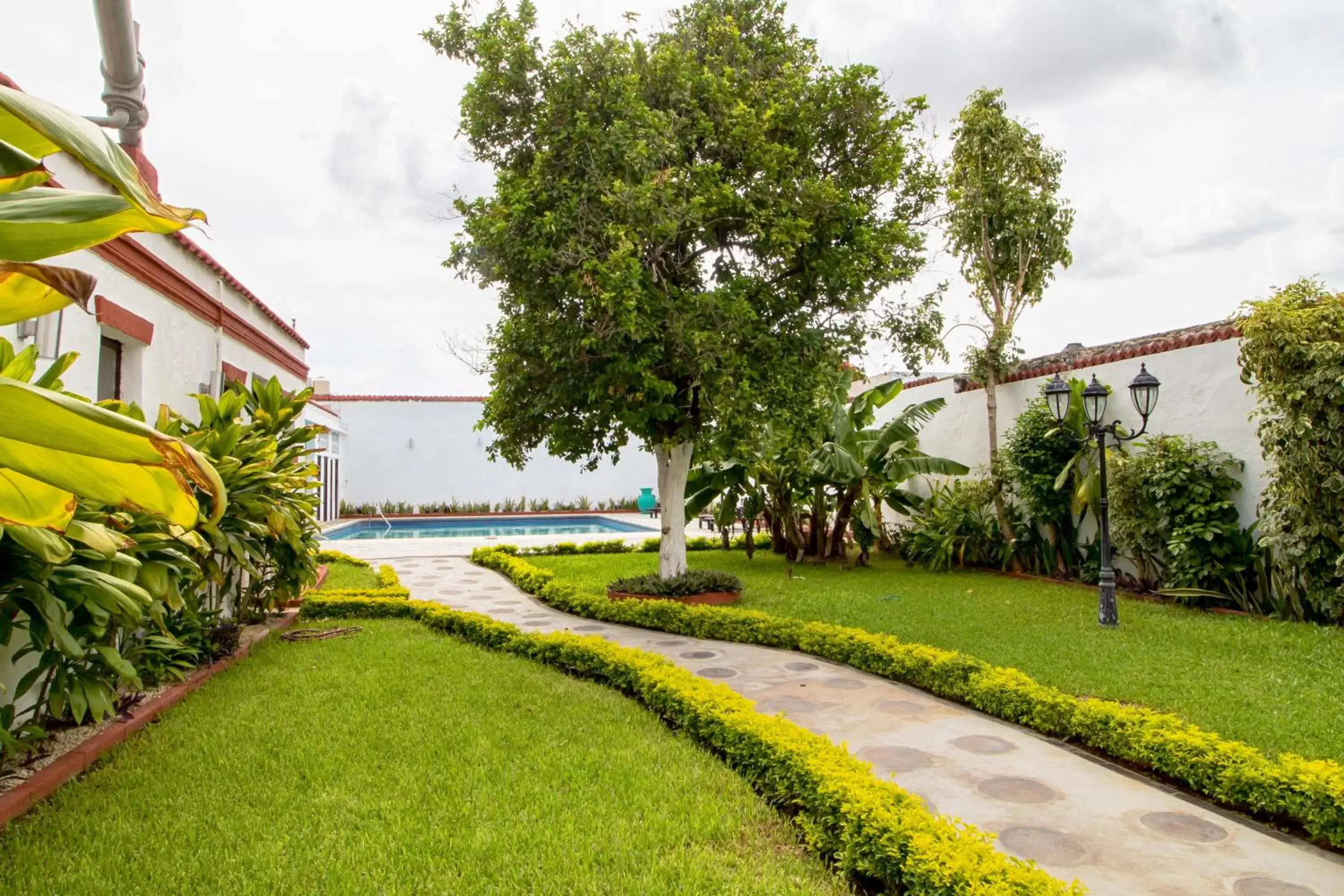 Garden in Hotel Colon Merida