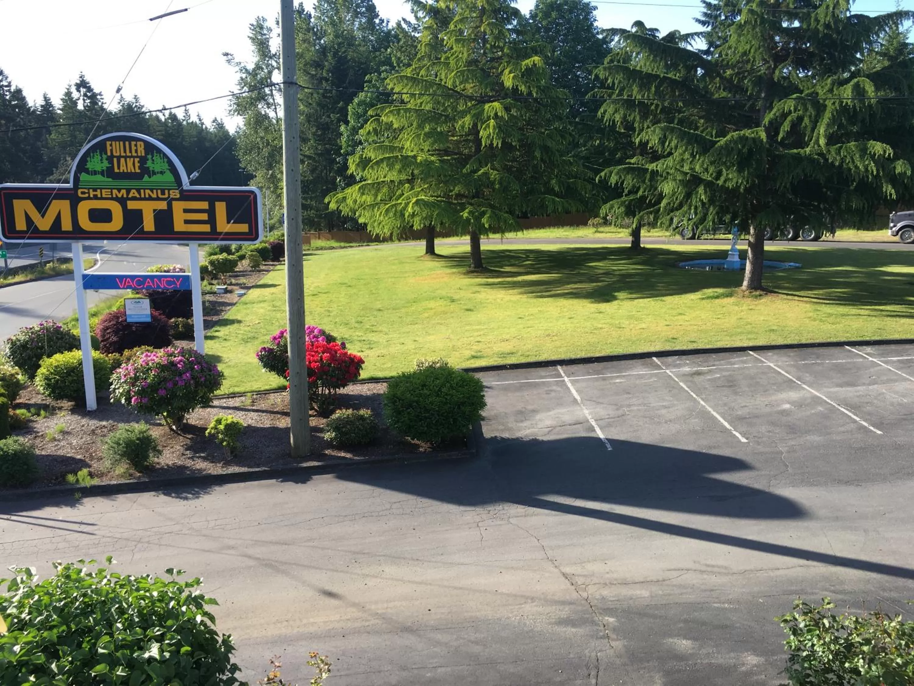 Property logo or sign in Fuller Lake Chemainus Motel
