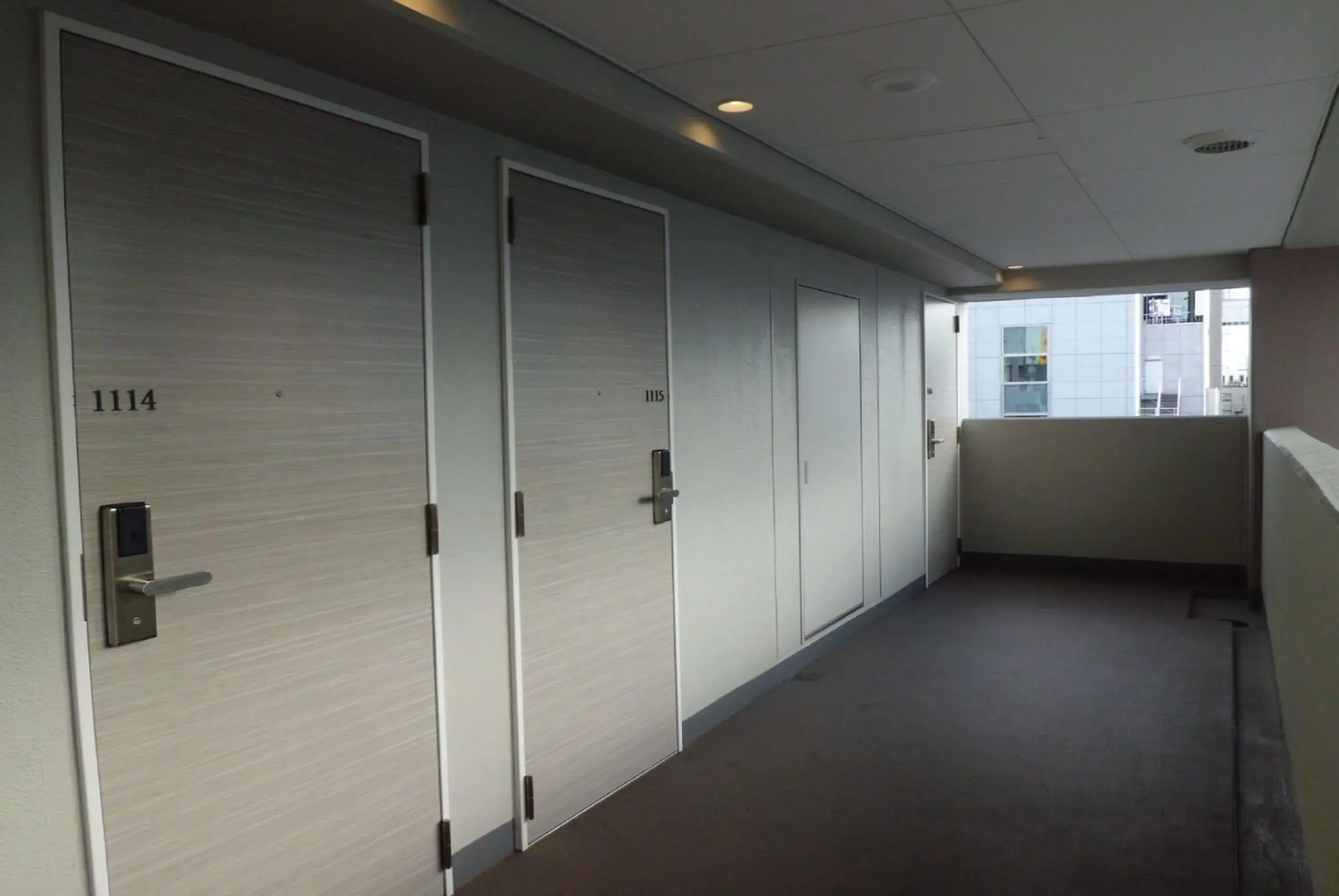Open-Air Passage Double Room - single occupancy - Smoking in Sotetsu Fresa Inn Tokyo-Kyobashi
