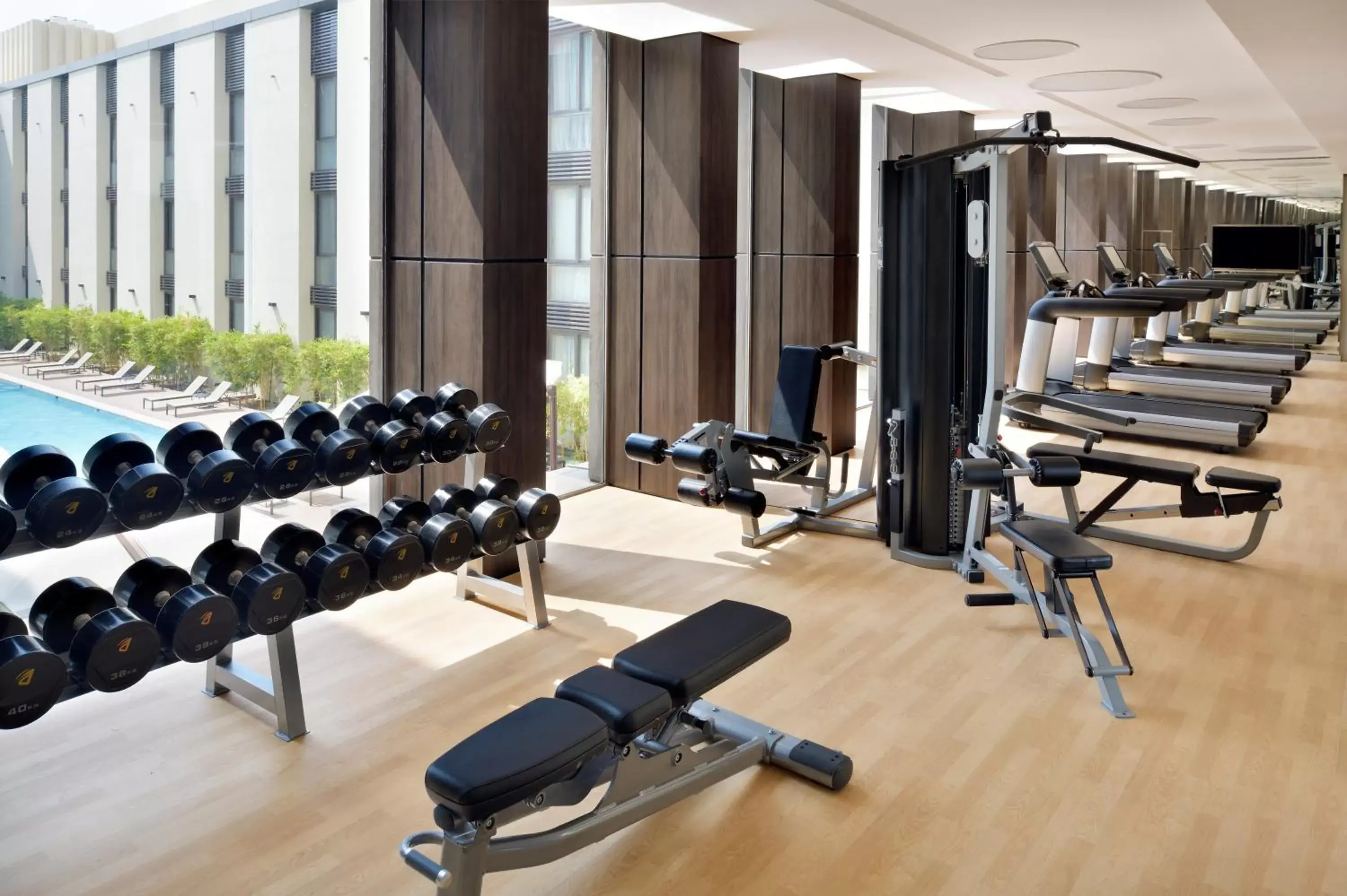 Fitness centre/facilities in Mövenpick Hotel Tahlia Jeddah Fitness centre/facilities in Mövenpick Hotel Tahlia Jeddah