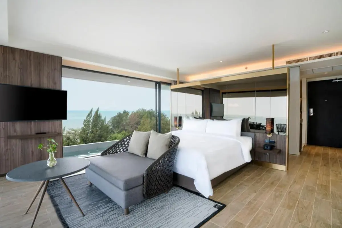 Bedroom, Bed in Ana Anan Resort & Villas Pattaya Bedroom, Bed in Ana Anan Resort & Villas Pattaya